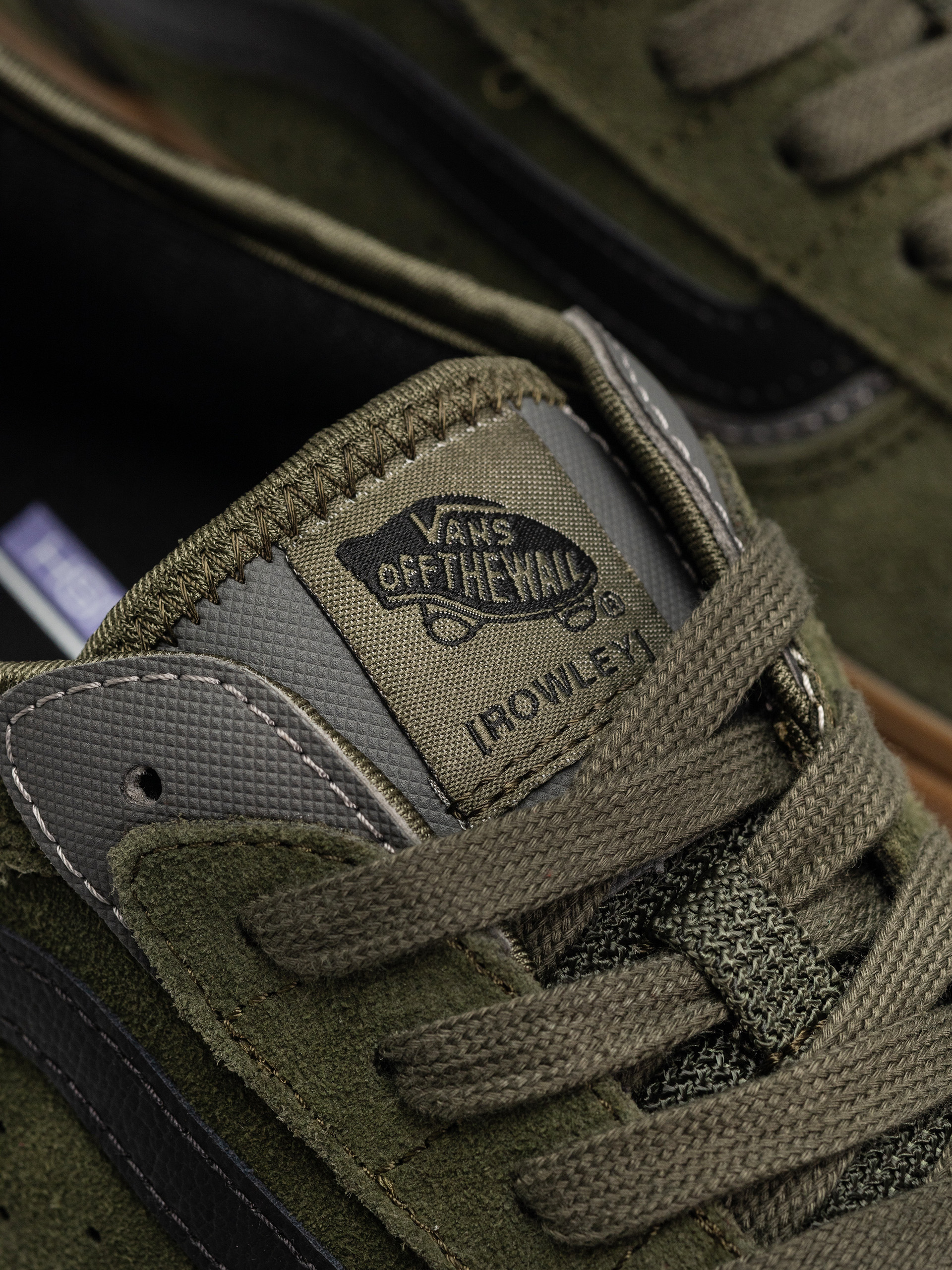 Vans Skate Rowley Cipők (green/gum)