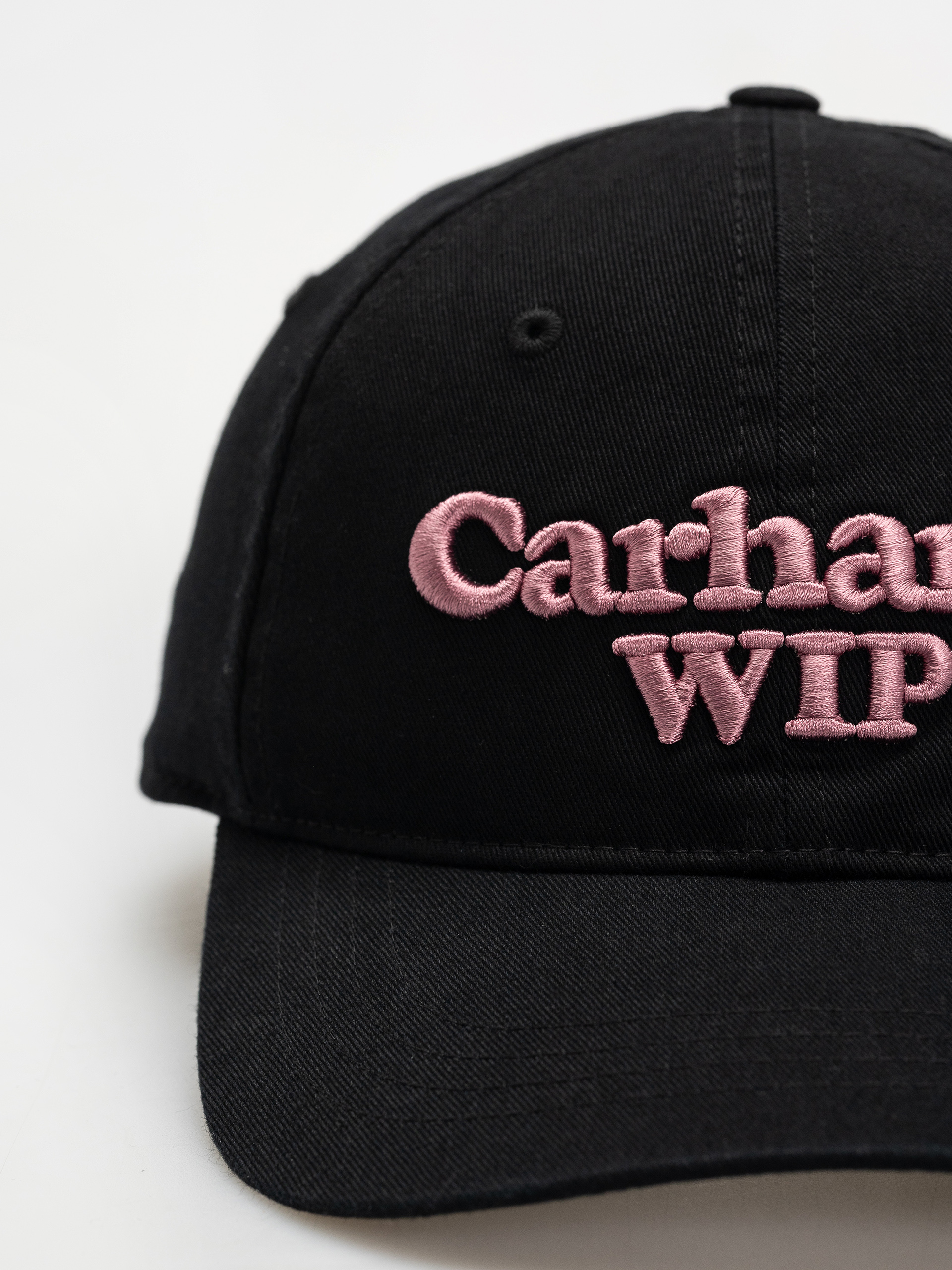 Carhartt WIP Carhartt WIP Script Baseball sapka (black/hortensia)