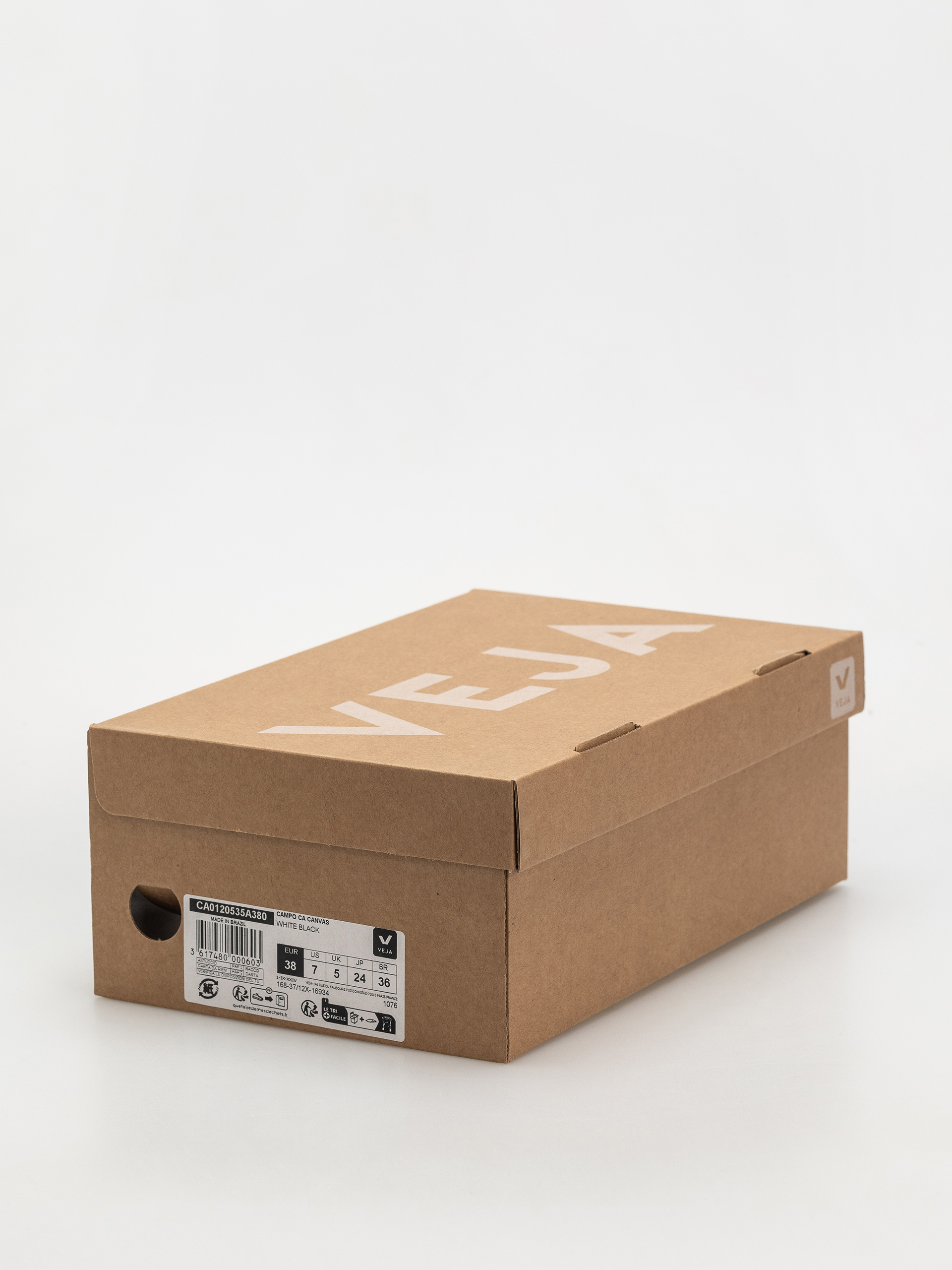 Veja Campo Canvas Wmn Cipők (white black)