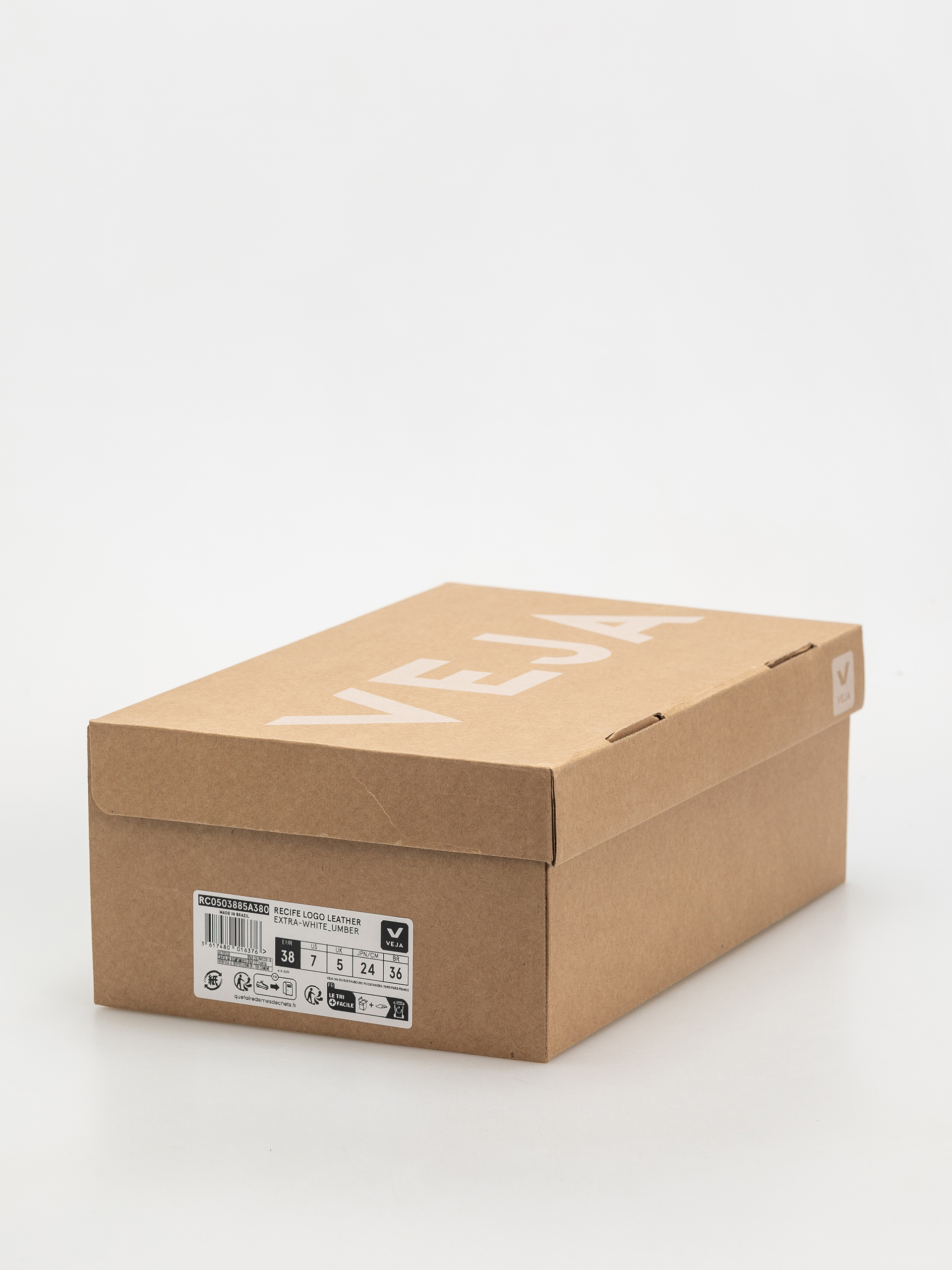 Veja Recife Logo Wmn Cipők (extra white umber)