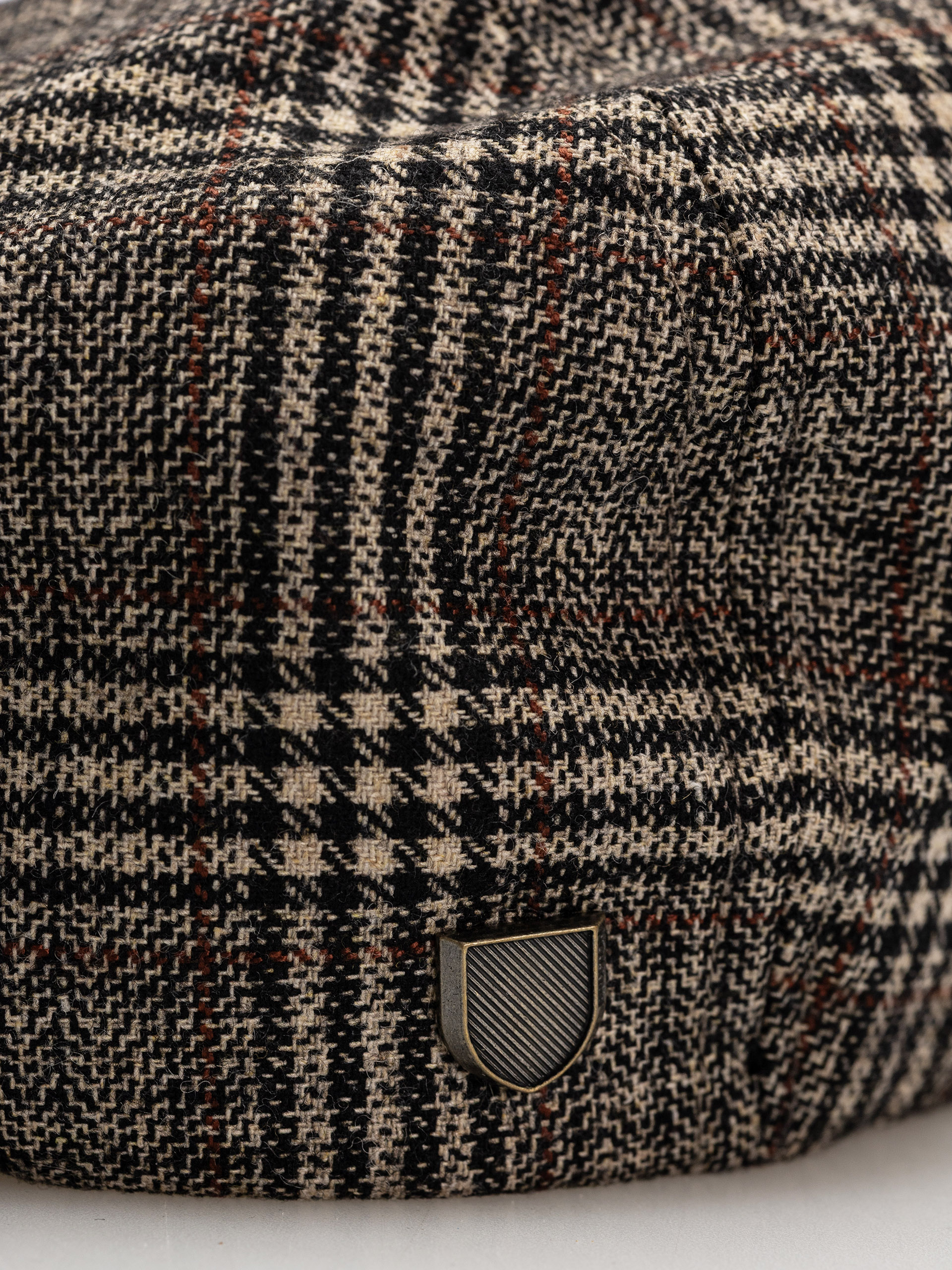 Brixton Brood Snap Cap Flat cap (khaki/brown plaid)