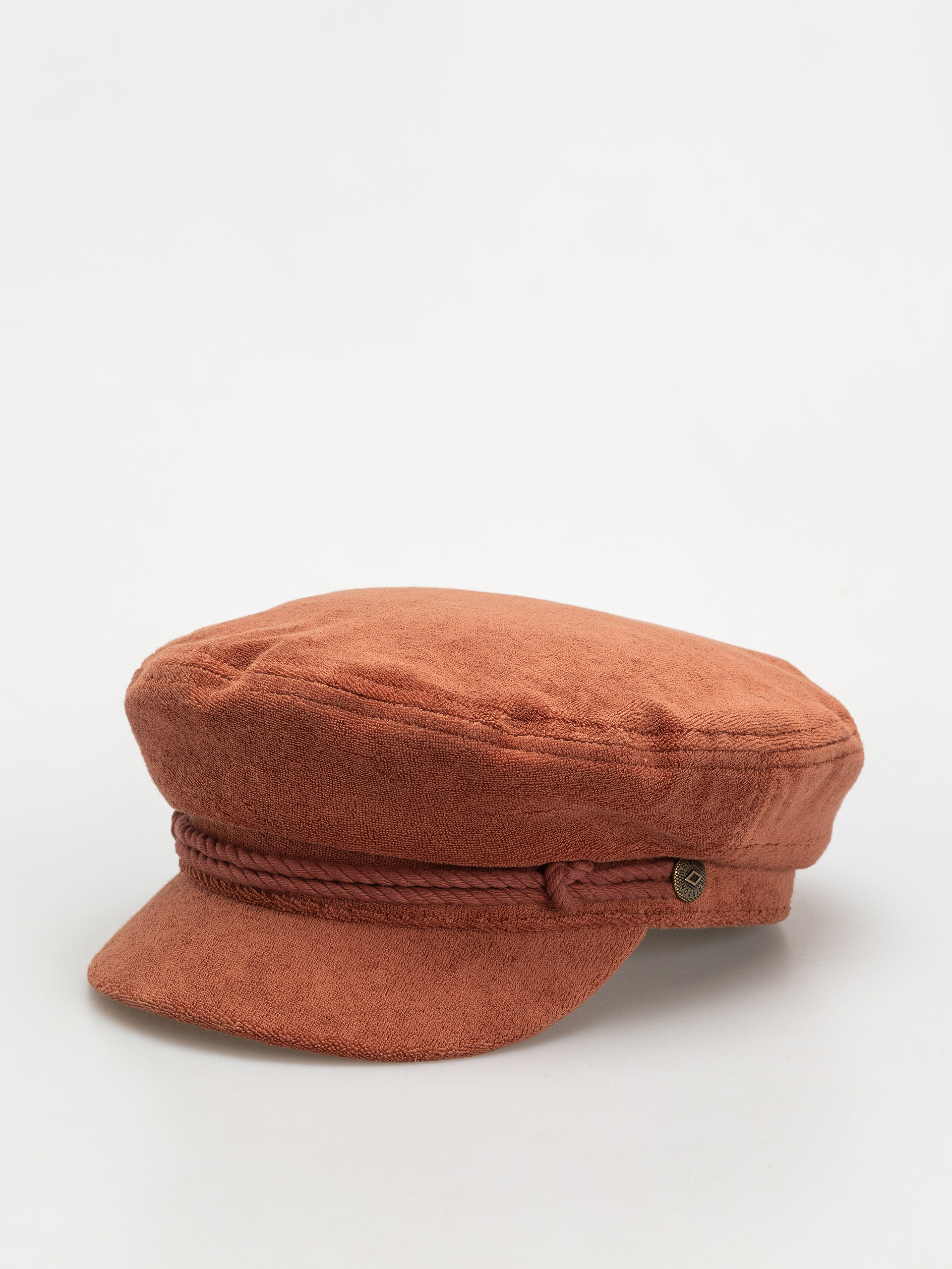 Brixton Fiddler Cap Flat cap (burnt brick terry cloth)