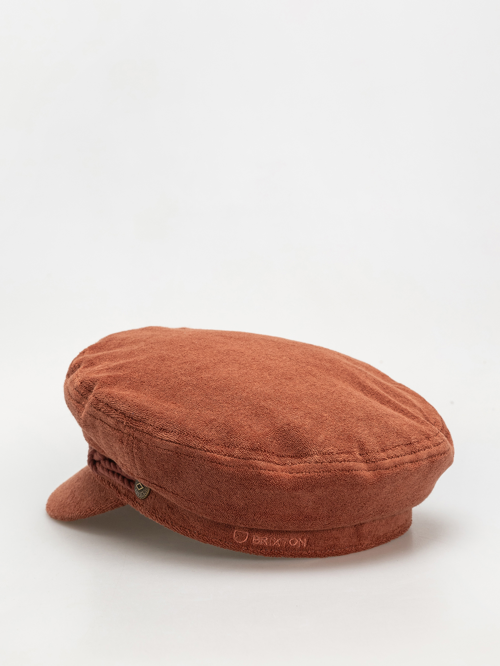 Brixton Fiddler Cap Flat cap (burnt brick terry cloth)