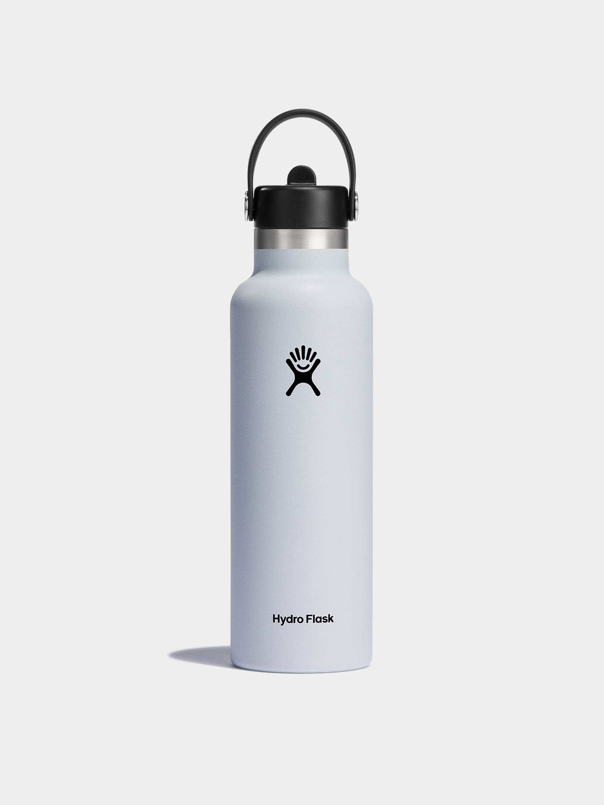 Hőpalack Hydro Flask Standard Mouth Flex Straw Cap 621ml (white)