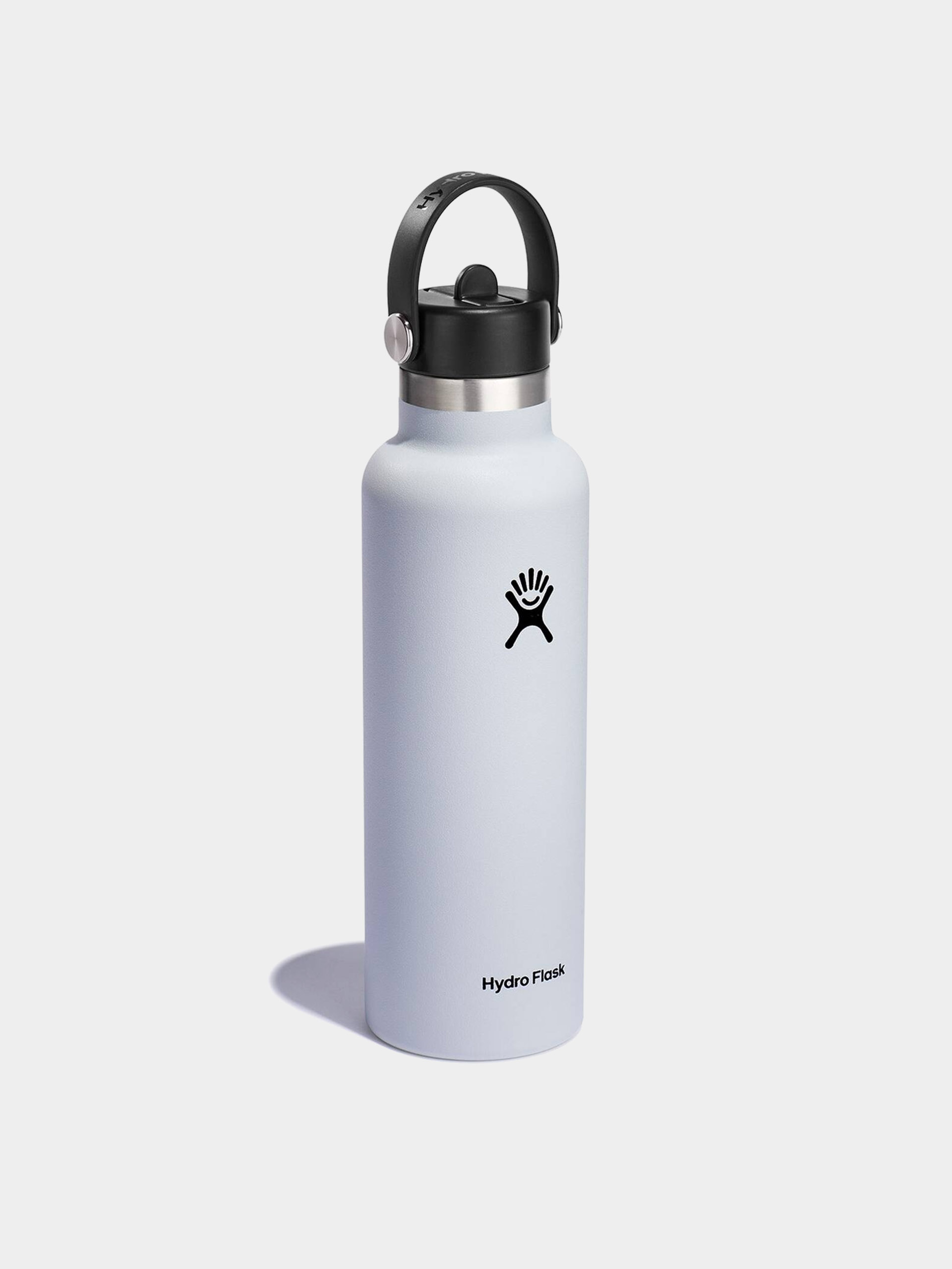 Hőpalack Hydro Flask Standard Mouth Flex Straw Cap 621ml (white)