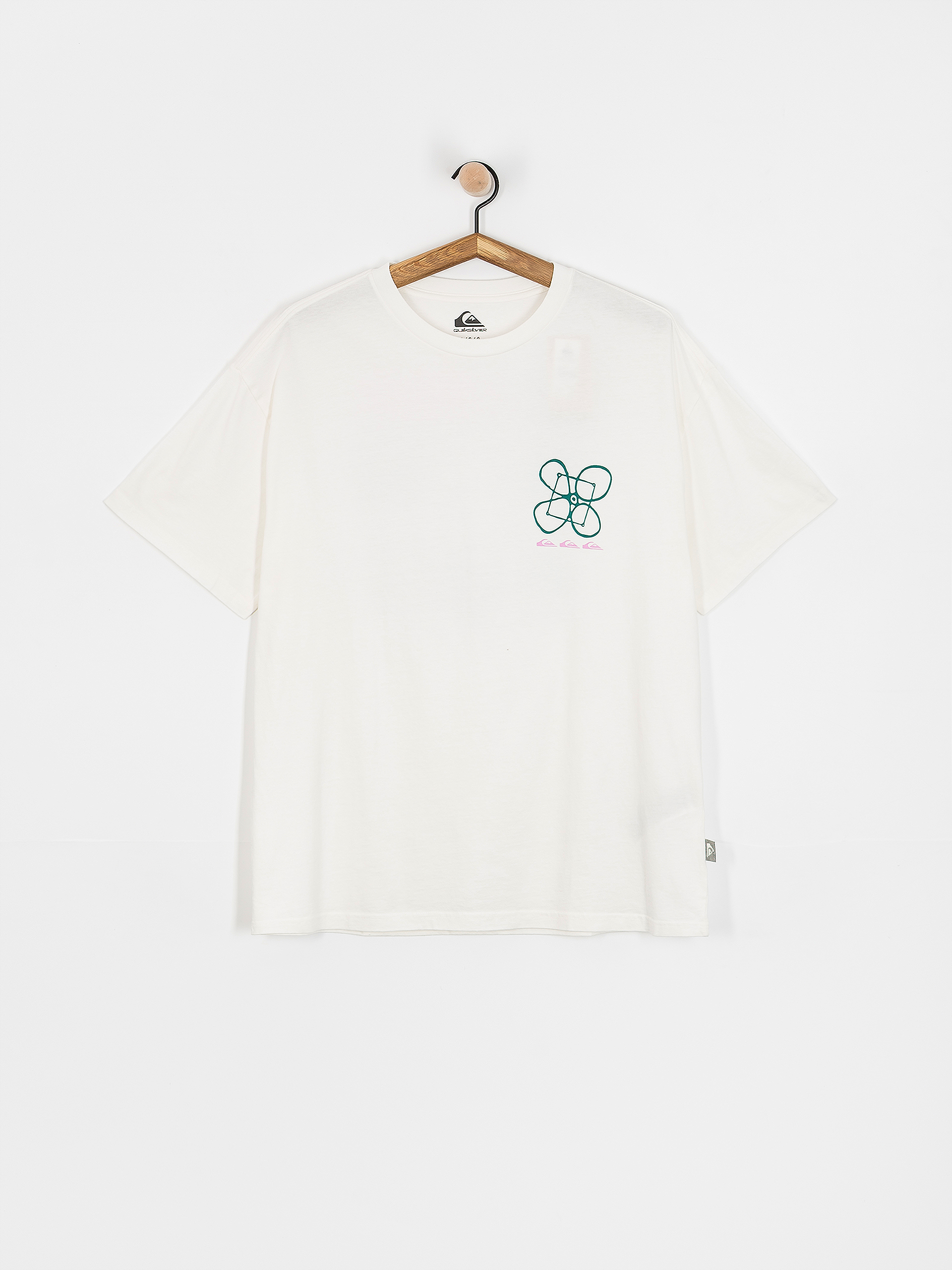 Quiksilver Outside Inside Póló (snow white)