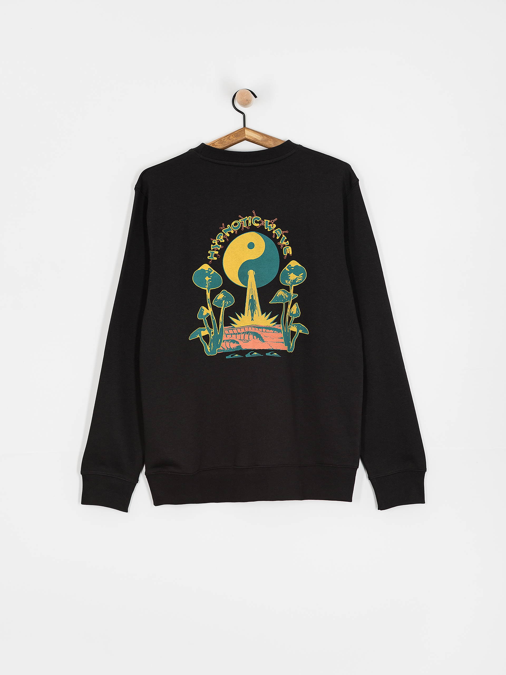 Quiksilver Graphic Mix Pulóver (black)