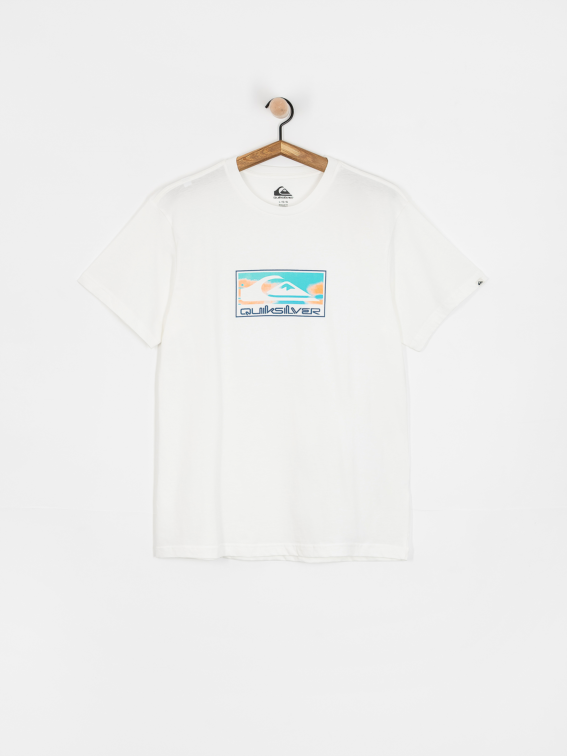 Póló Quiksilver Gradient Box (white)