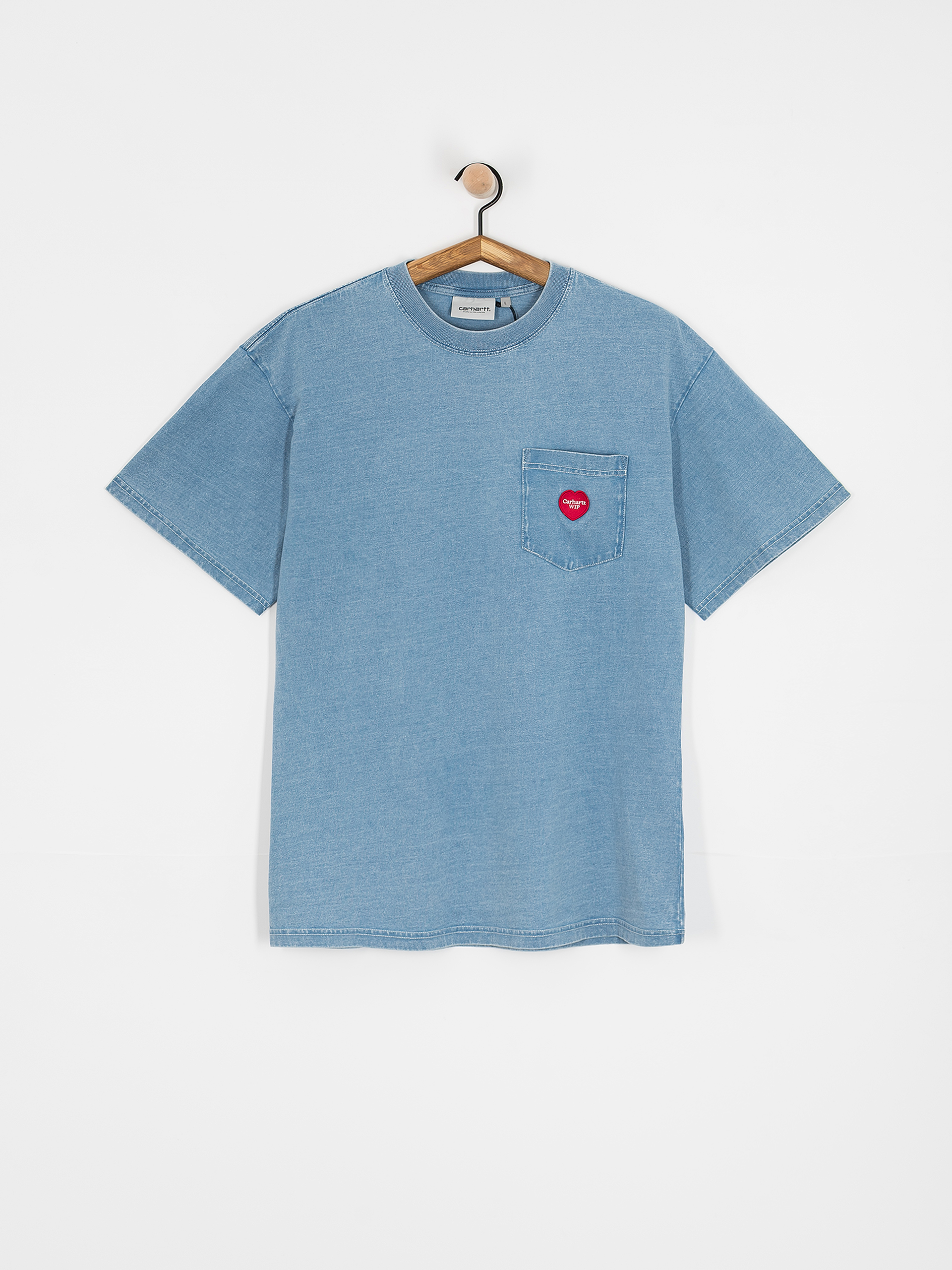 Póló Carhartt WIP Ingo Pocket (light blue)