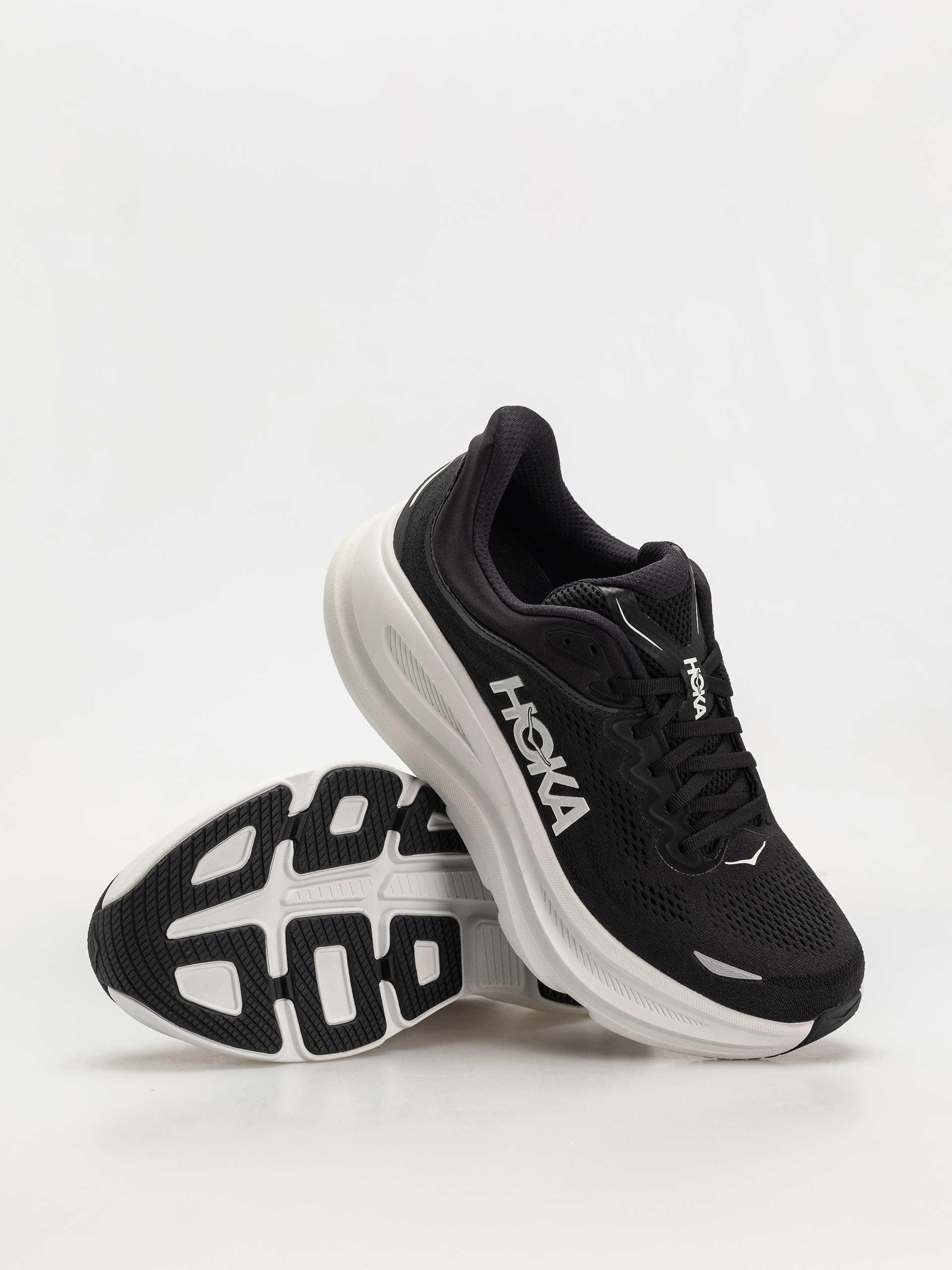 Hoka Bondi 9 Cipők (black/white)