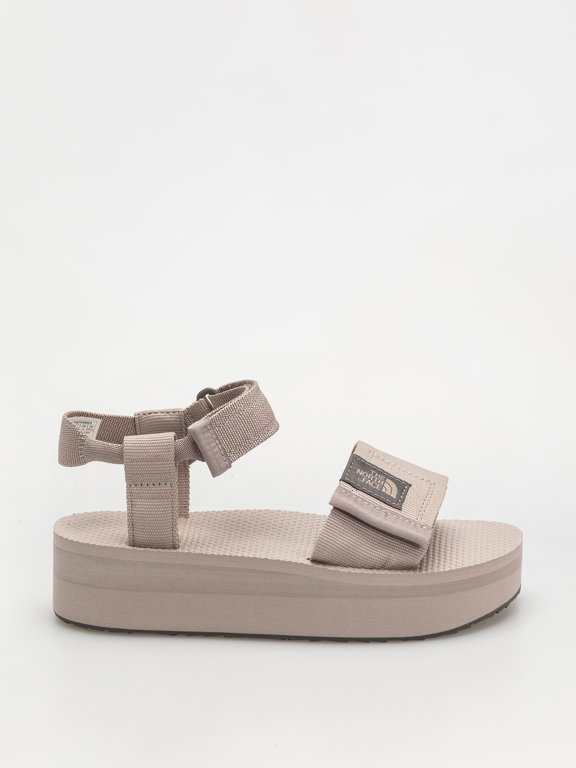 Szandálok The North Face Skeena Platform Wmn (moonstone grey/smoked pink)