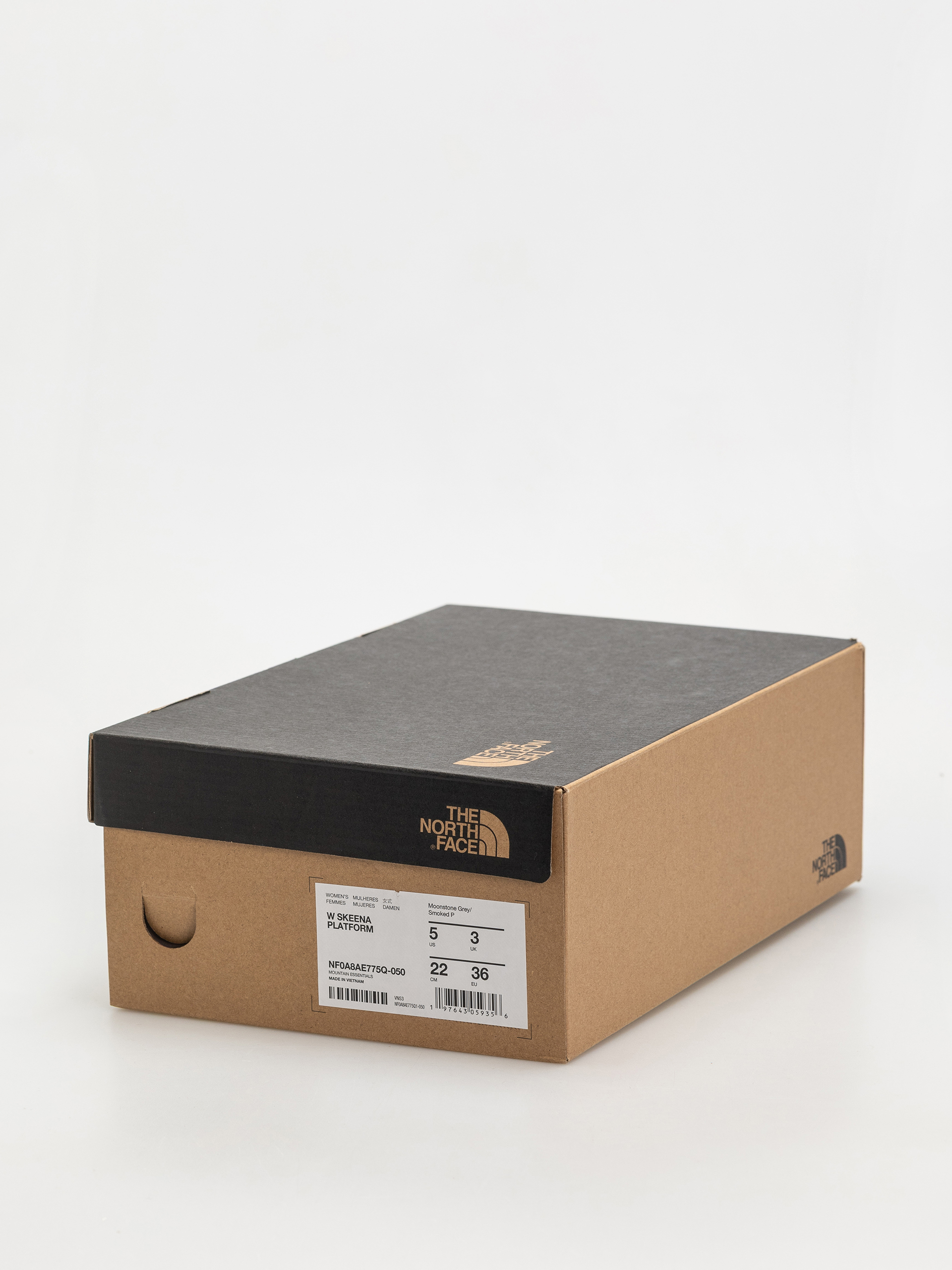 Szandálok The North Face Skeena Platform Wmn (moonstone grey/smoked pink)