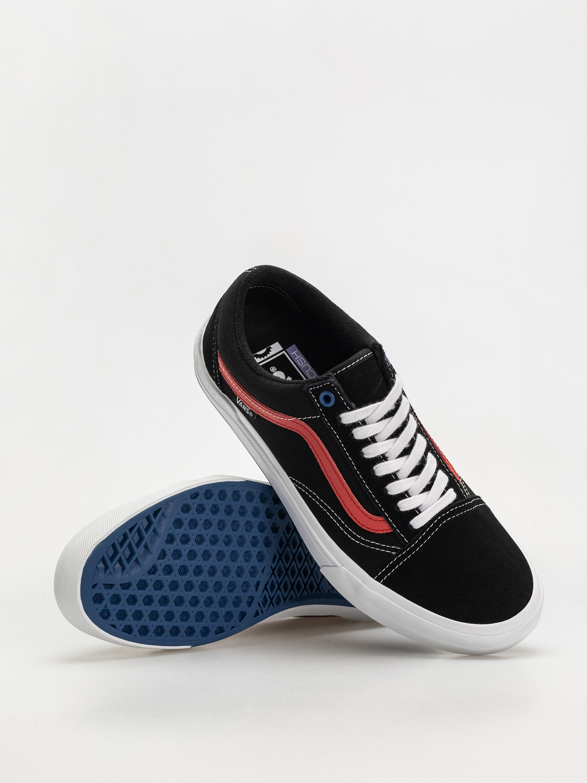 Cipők Vans Bmx Old Skool (sport black/red)