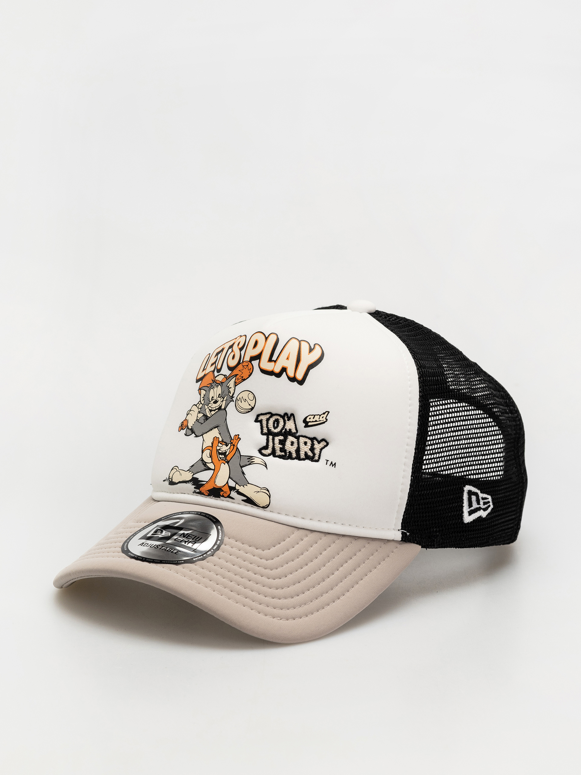 New Era Tom And Jerry Trucker Baseball sapka (grey)