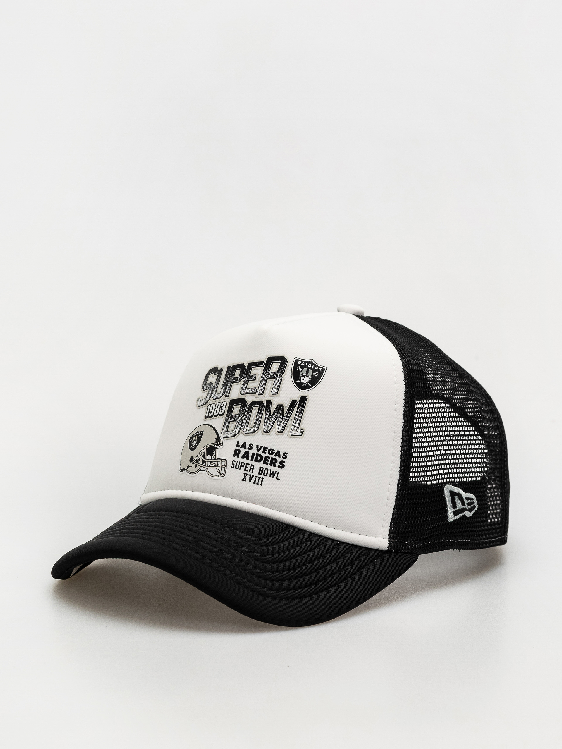 New Era Superbowl Trucker Raiders Baseball sapka (black)