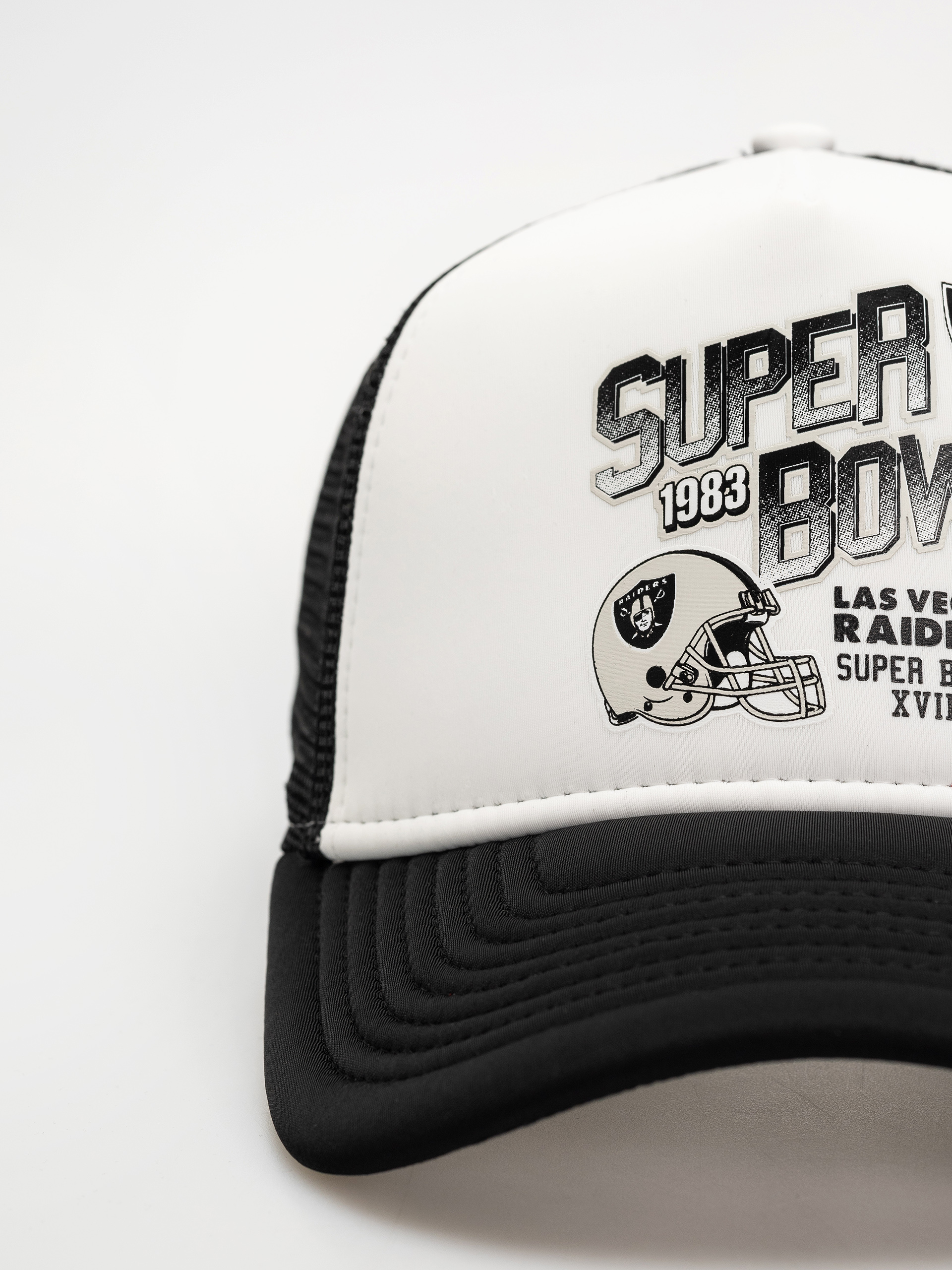 New Era Superbowl Trucker Raiders Baseball sapka (black)