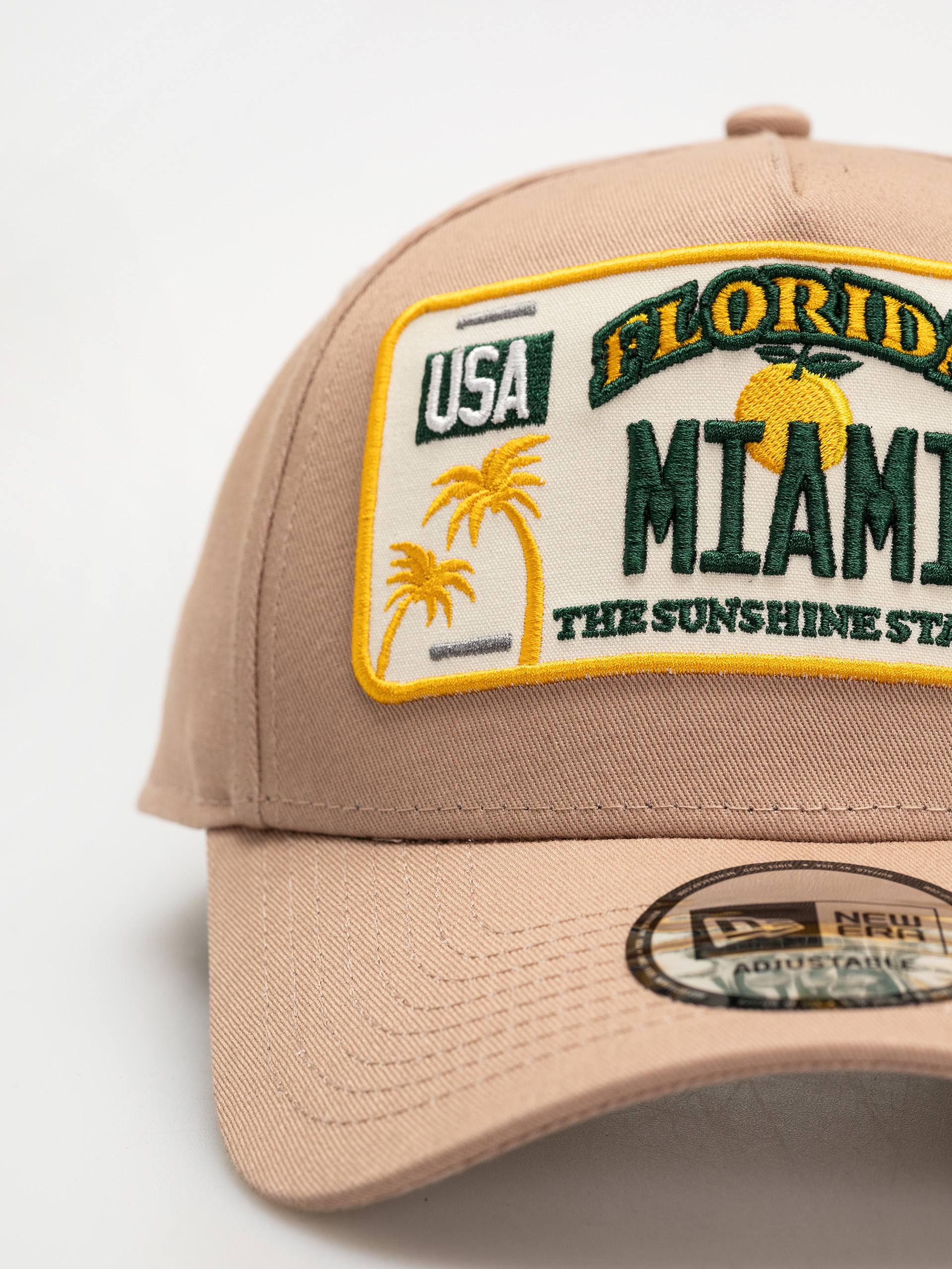 Baseball sapka New Era License Plate Eframe Newera (med beige)