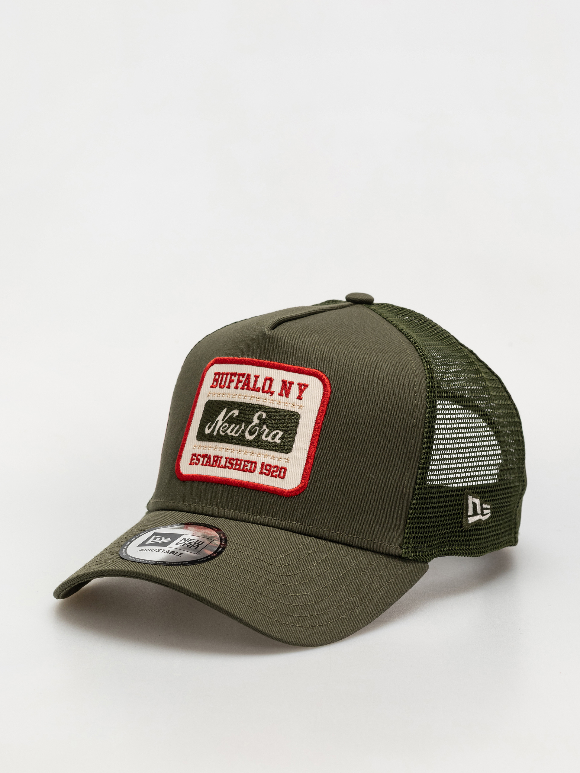 Baseball sapka New Era Patch Trucker (green med)