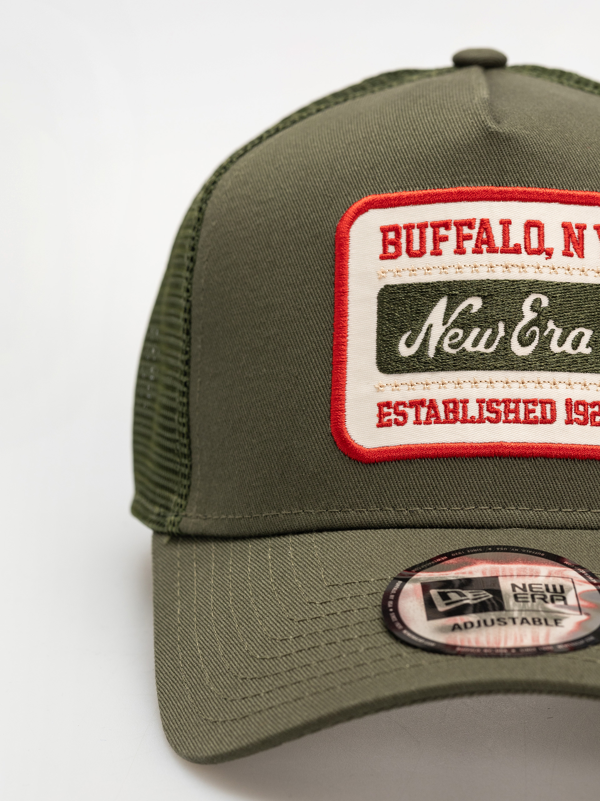 Baseball sapka New Era Patch Trucker (green med)