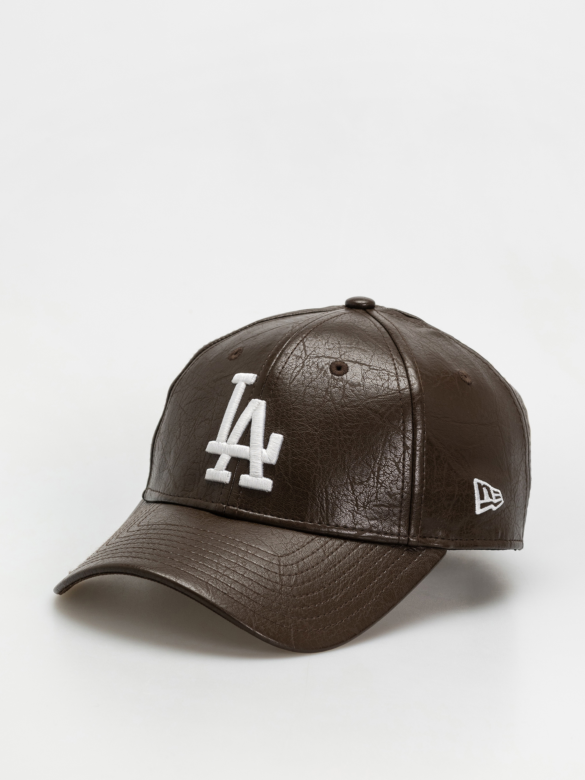 Baseball sapka New Era Crinkled Pu 9Forty La Dodgers Wmn (dark brown)