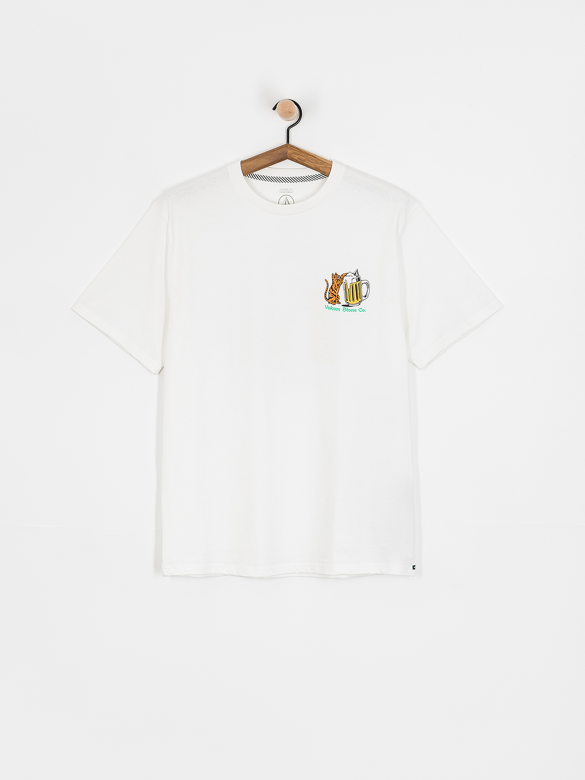 Volcom Curious Cat Póló (white)