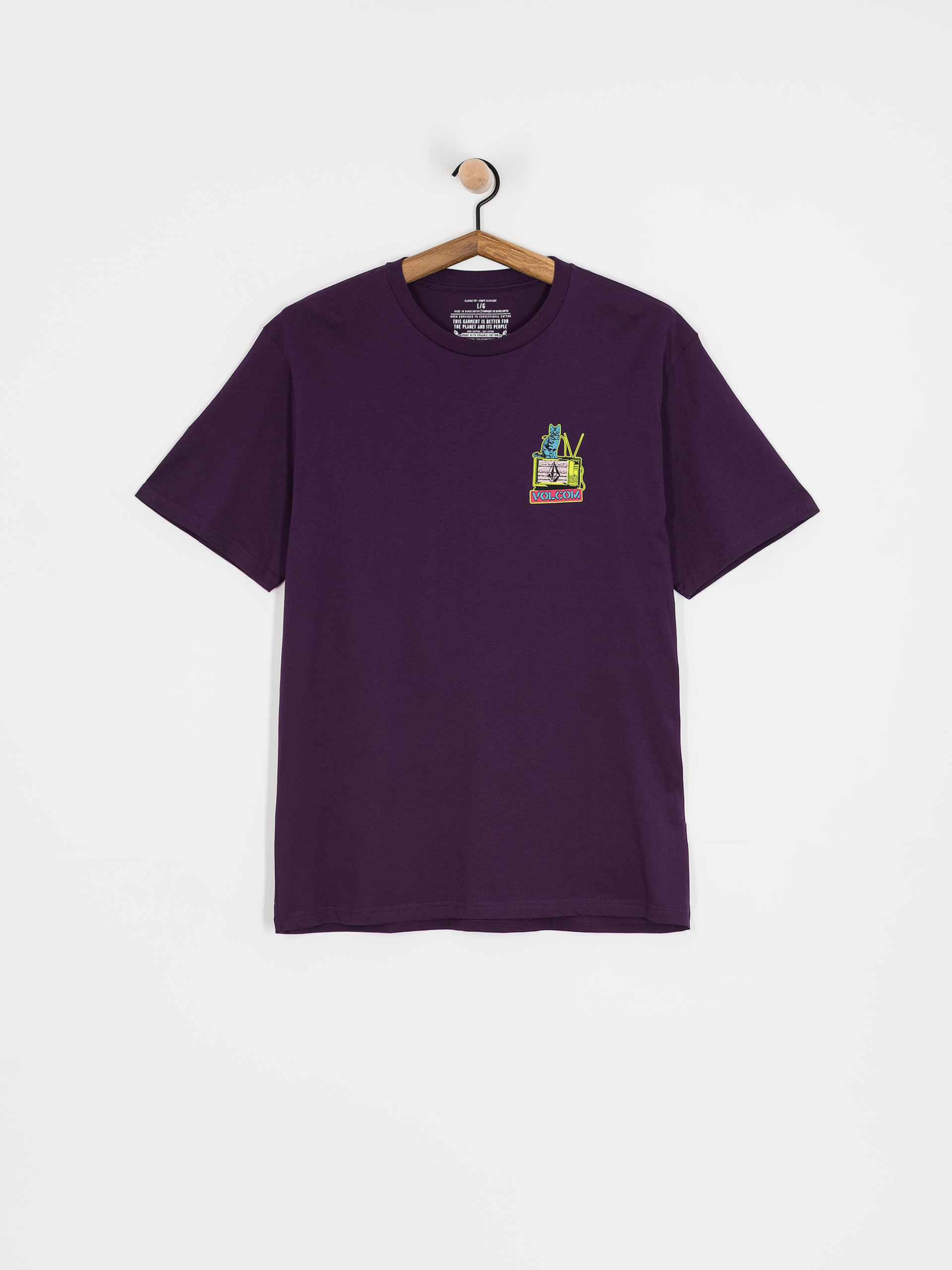 Volcom Catv Bsc Póló (grape royale)