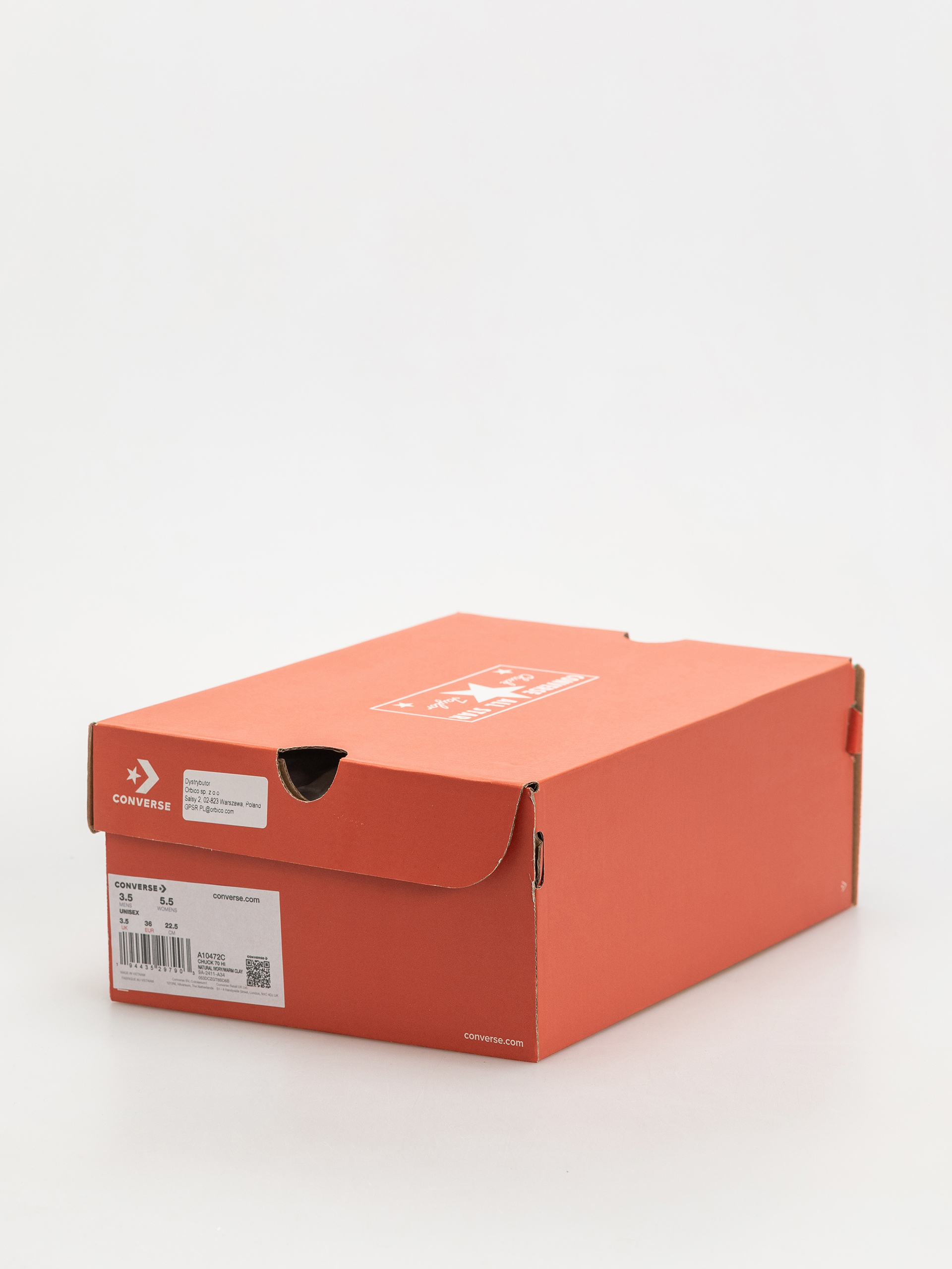 Tornacipők Converse Chuck 70 Hi (natural ivory/warm clay)