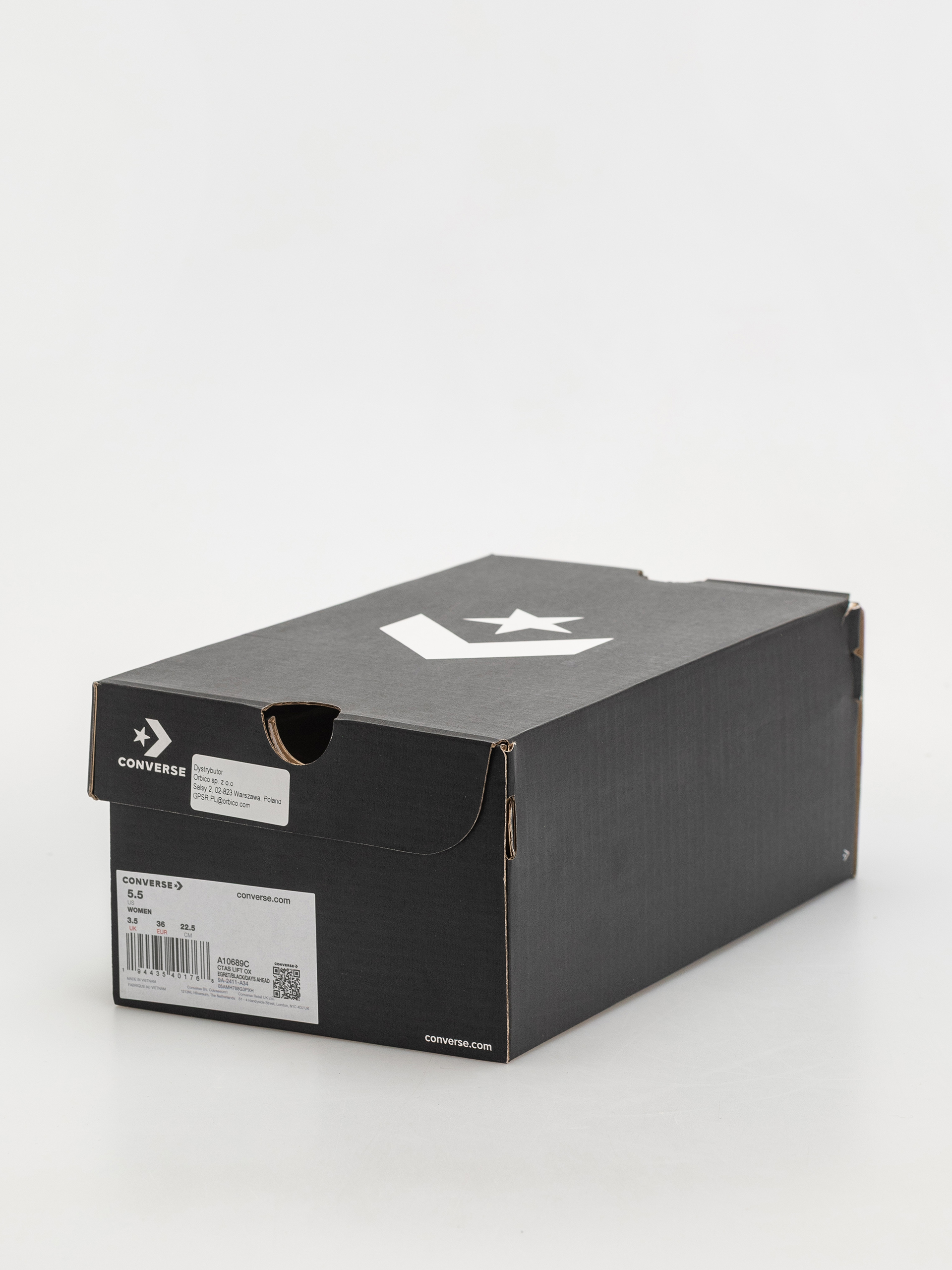 Tornacipők Converse Chuck Taylor All Star Lift Ox Wmn (egret/black/days ahead)