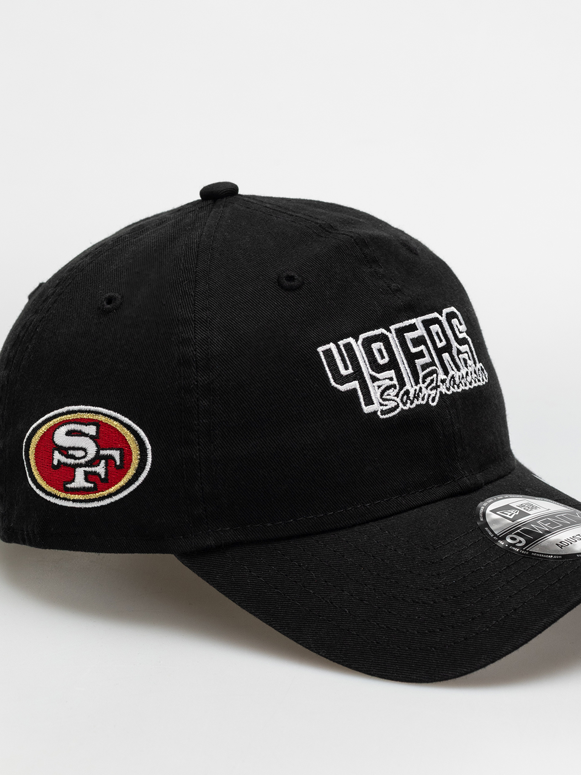 Baseball sapka New Era NFL Script 9Twenty 49Ers (black)