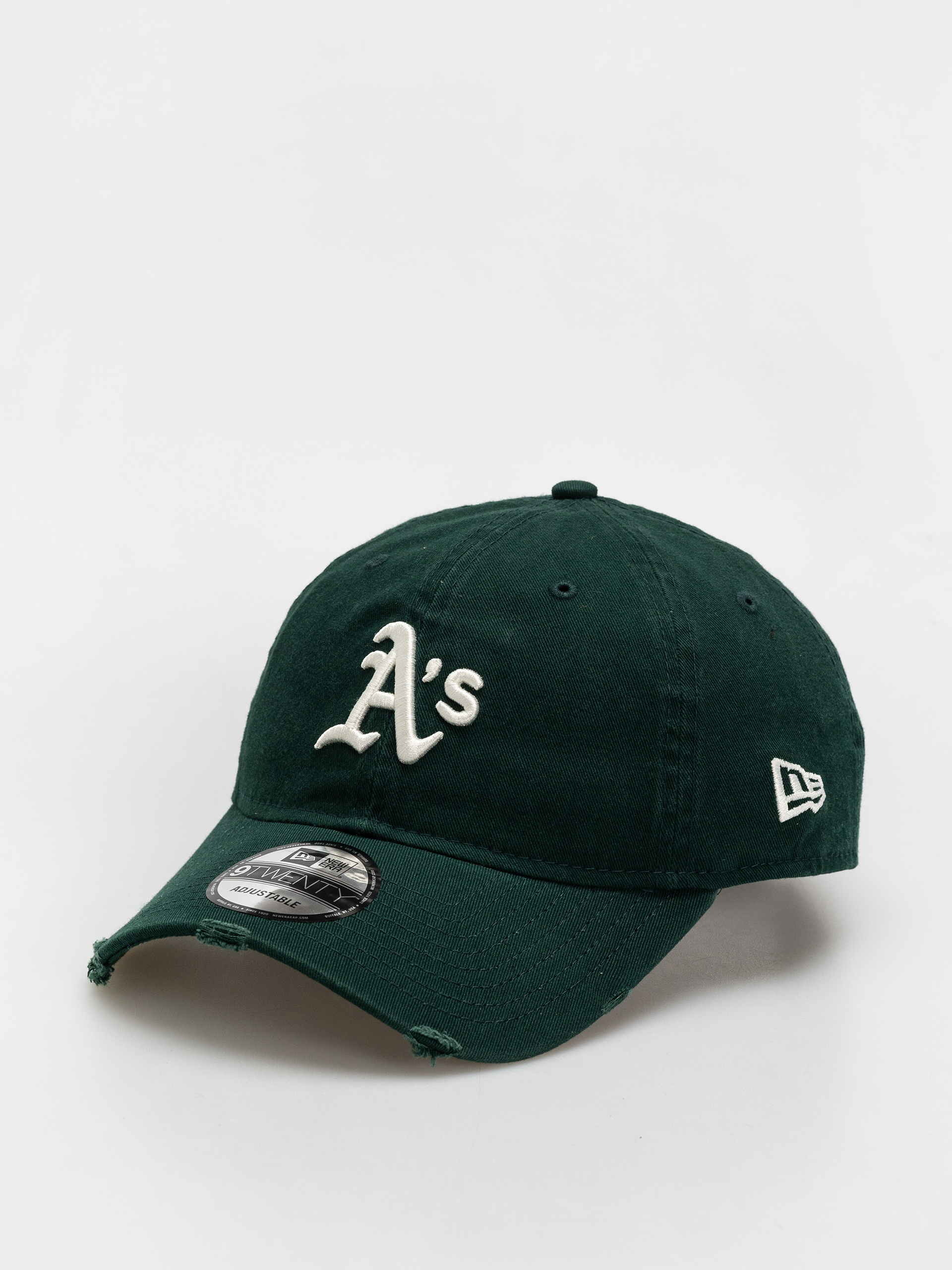 Baseball sapka New Era Distressed 9Twenty Athletics (dark green)