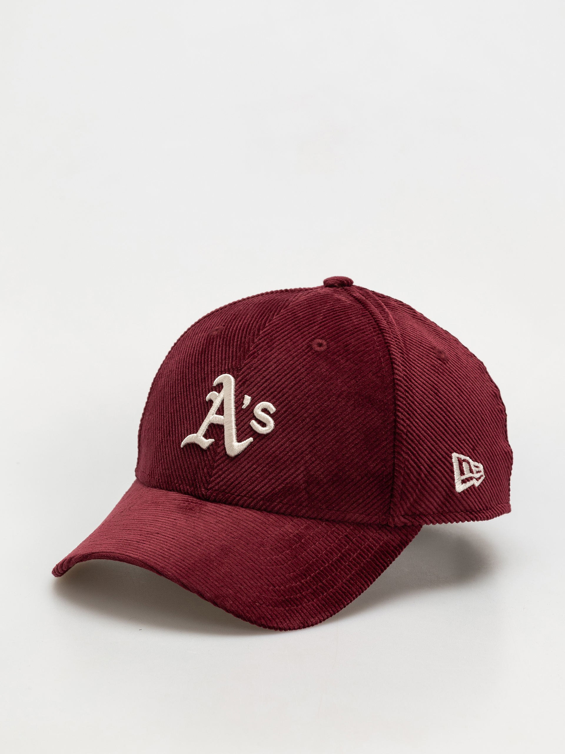 Baseball sapka New Era Cord 9Forty Athletics (dark red)