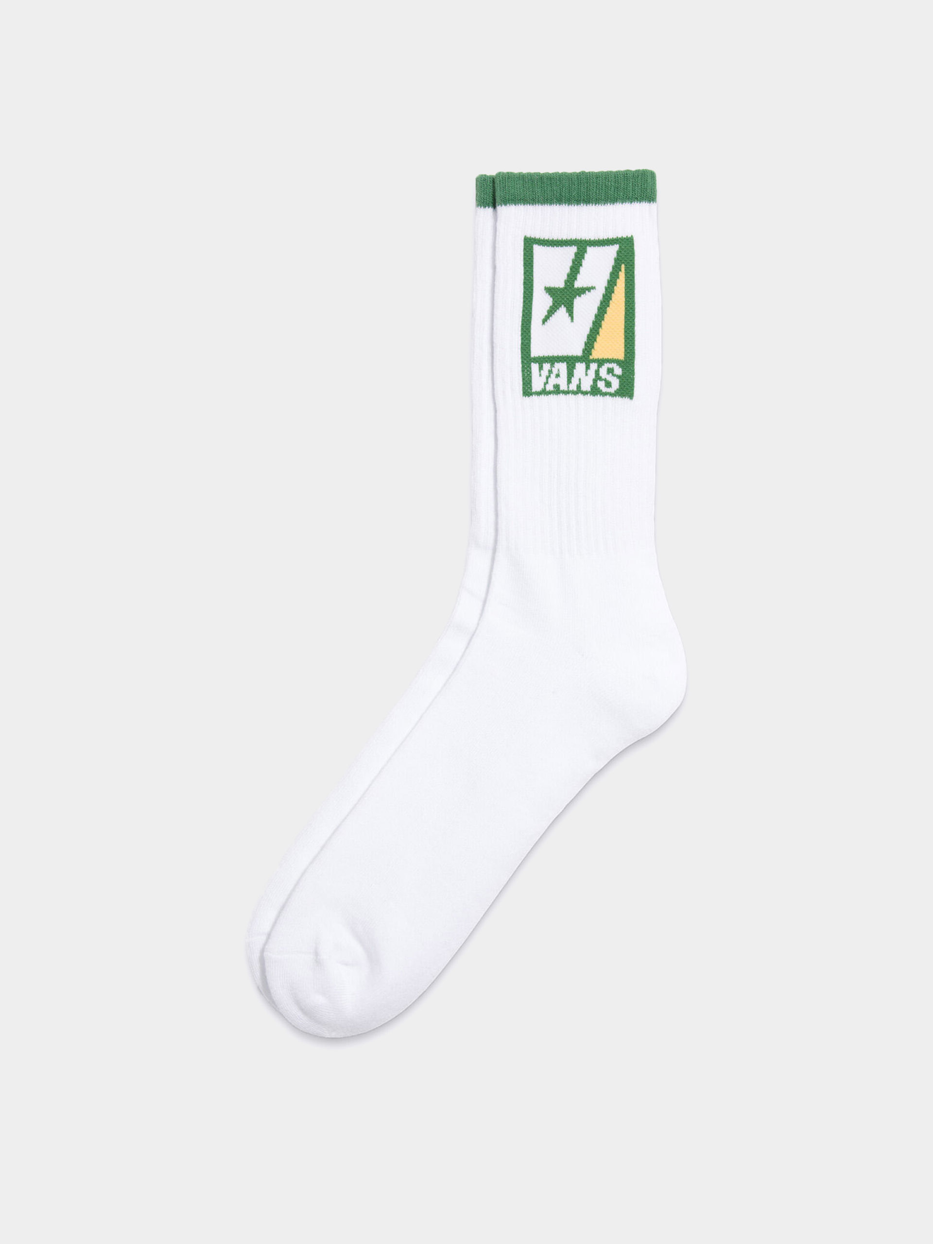 Zokni Vans Road Stop Crew (white)