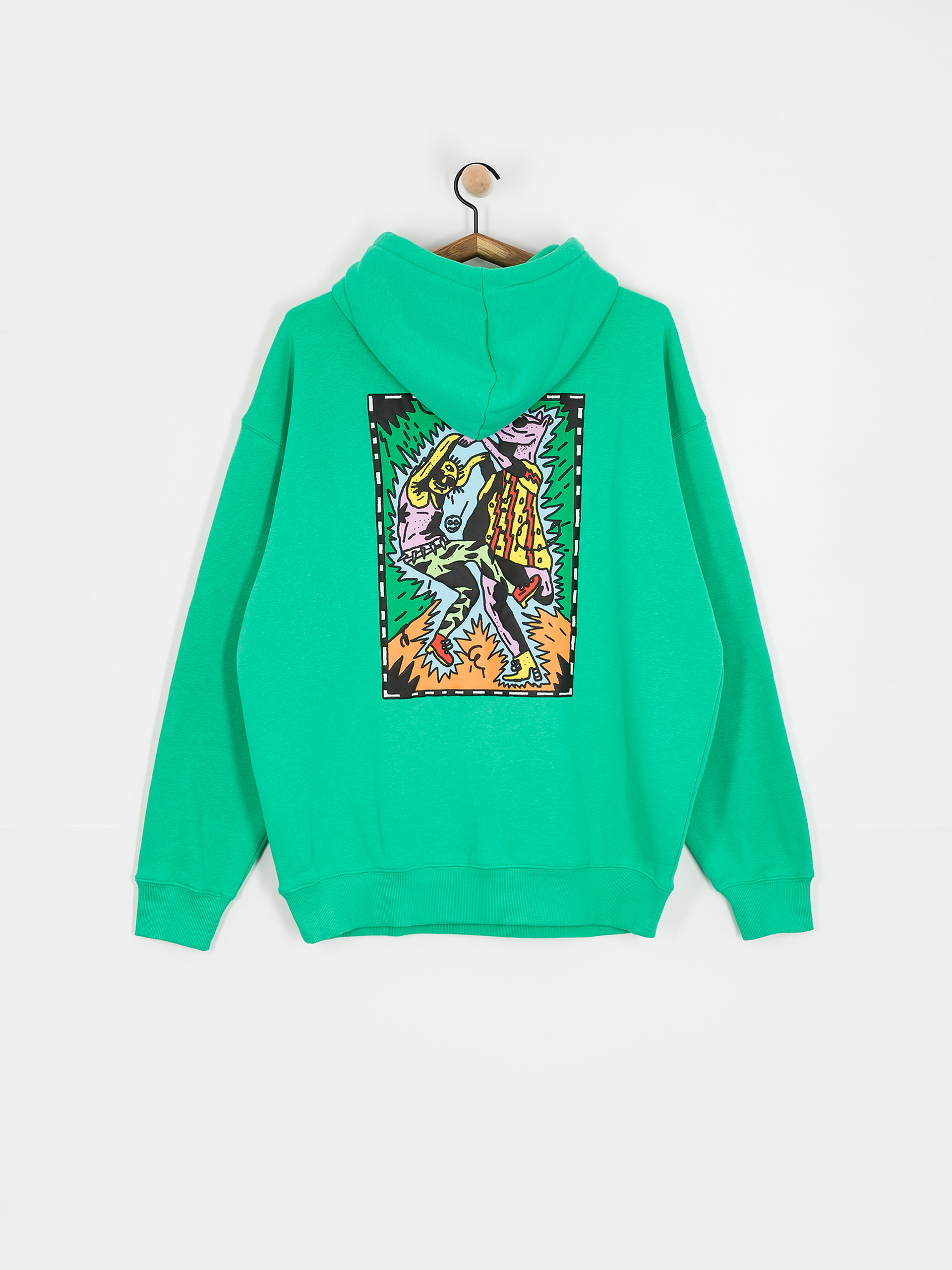 Kapucnis pulóver Volcom Fa Bob Mollema 1 HD (mint)