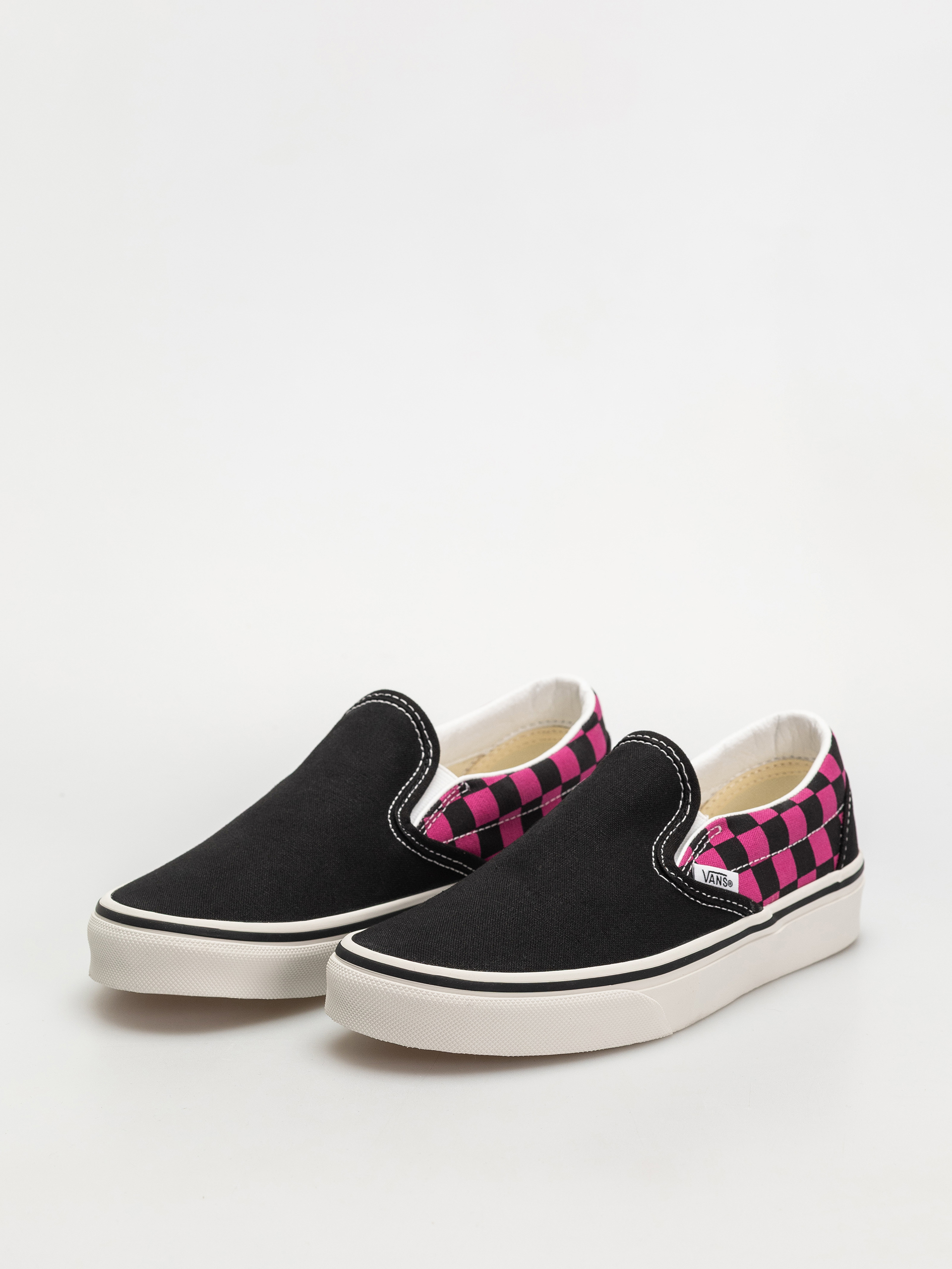 Vans Classic Slip On Cipők (pop check raspberry rose)
