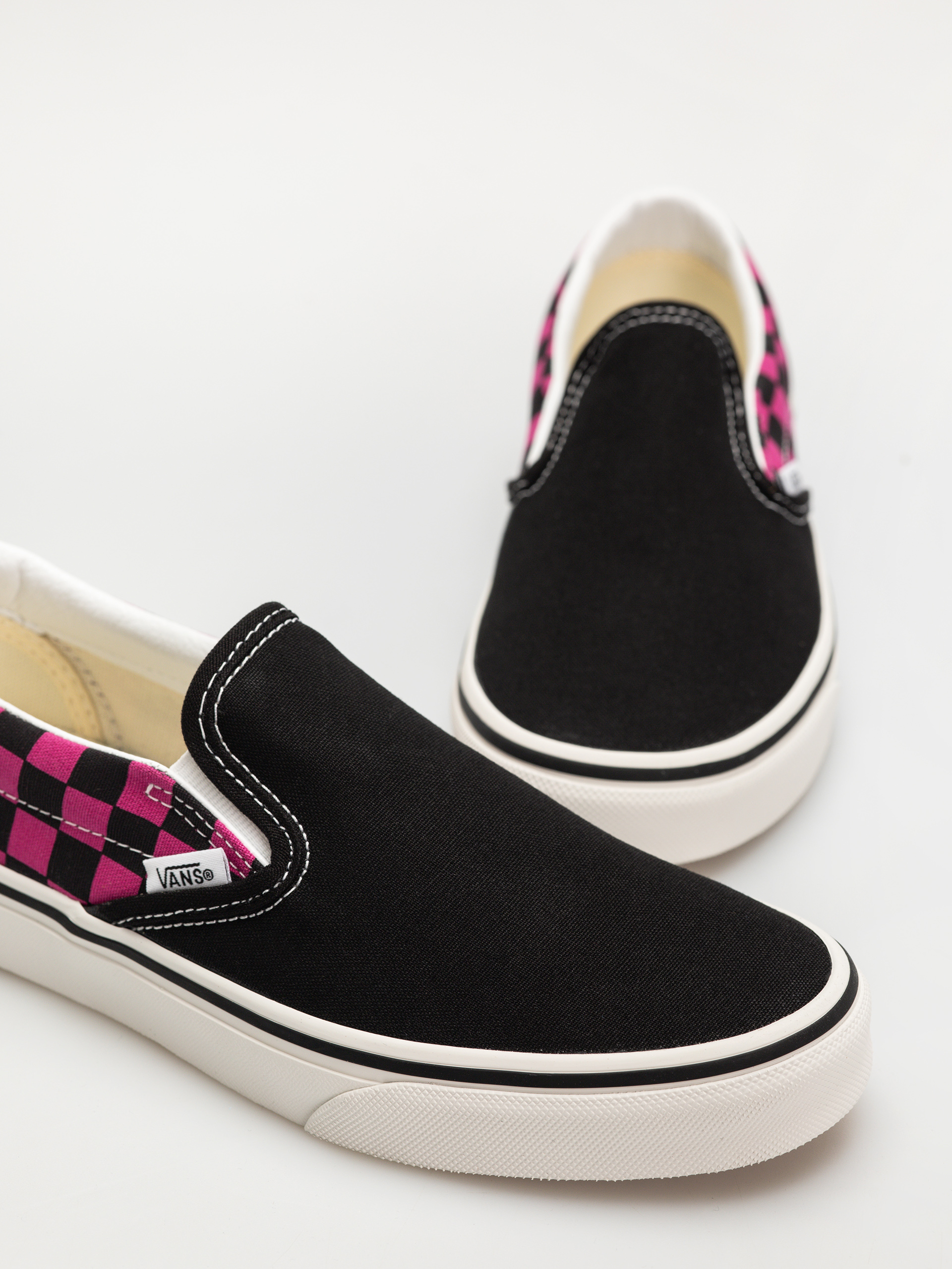 Vans Classic Slip On Cipők (pop check raspberry rose)