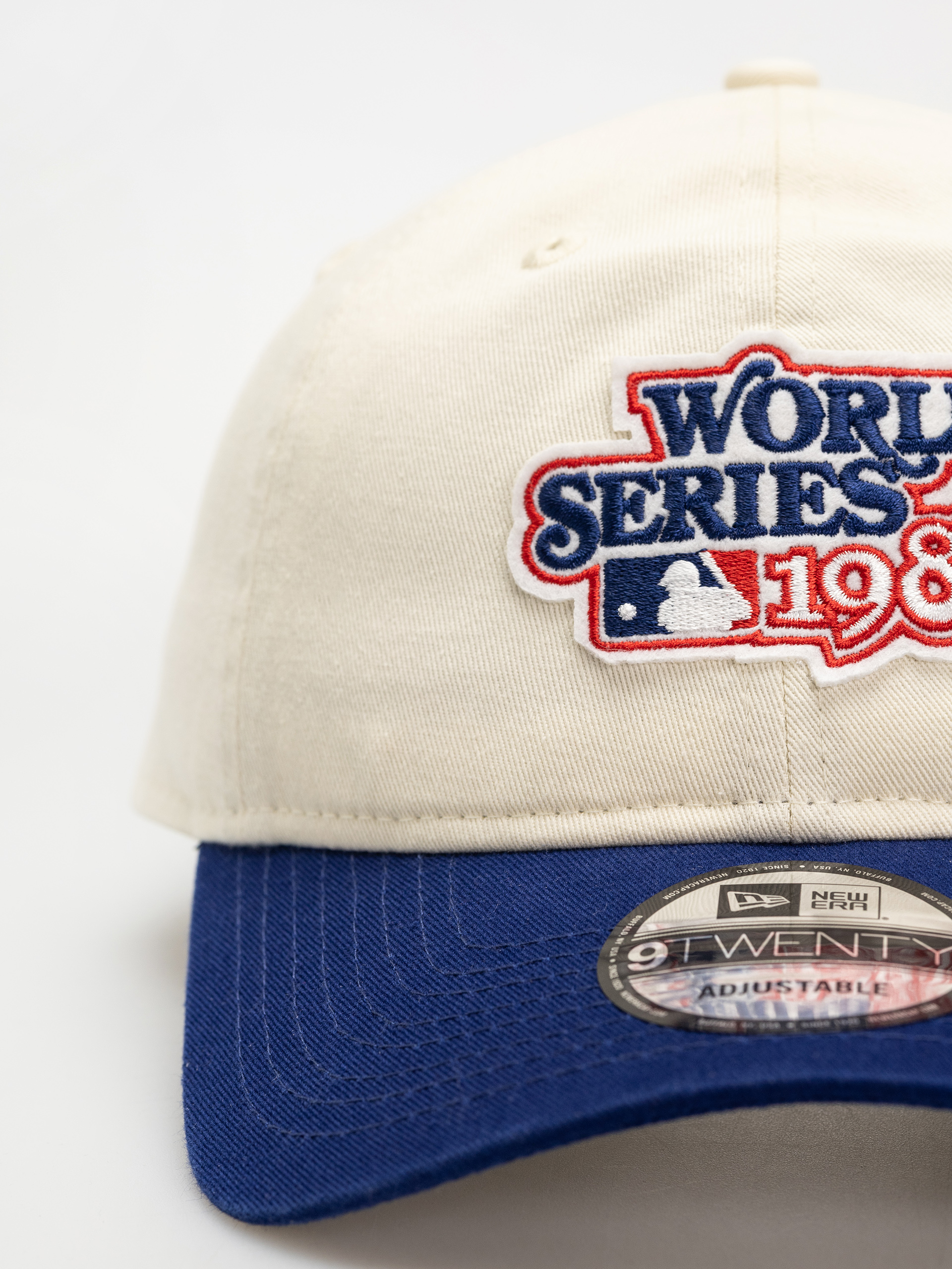 New Era Ws Patch 9Twenty La Dodgers Baseball sapka (white)