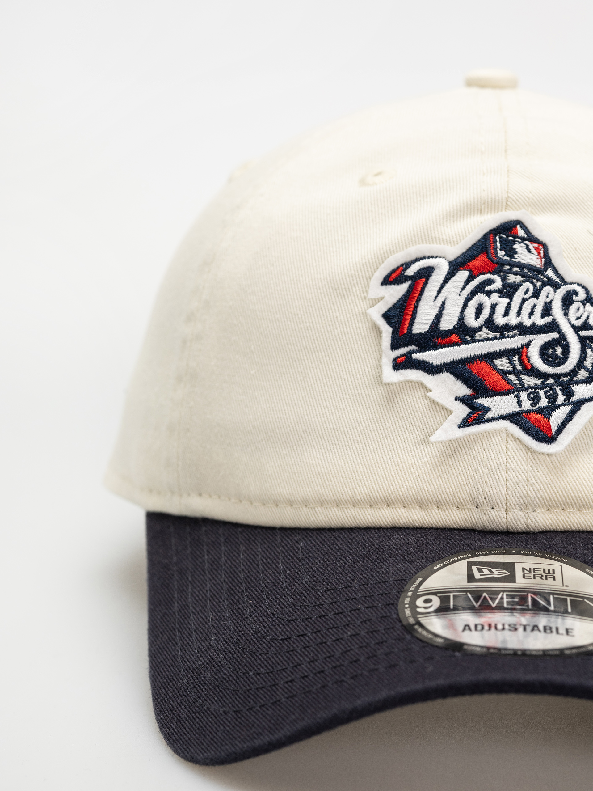New Era Ws Patch 9Twenty New York Yankees Baseball sapka (white)