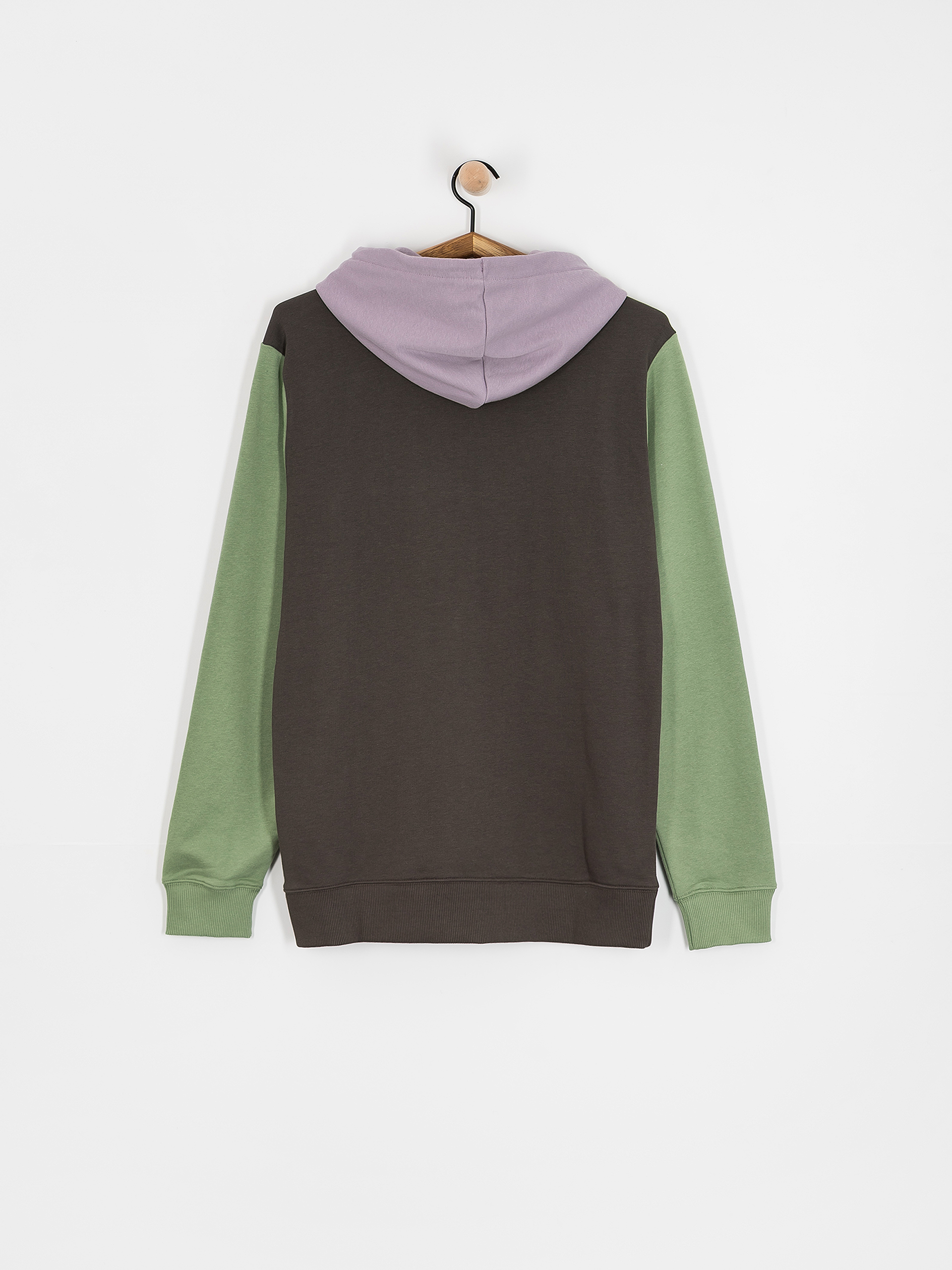 Kapucnis pulóver Billabong Arch Block HD (raven)