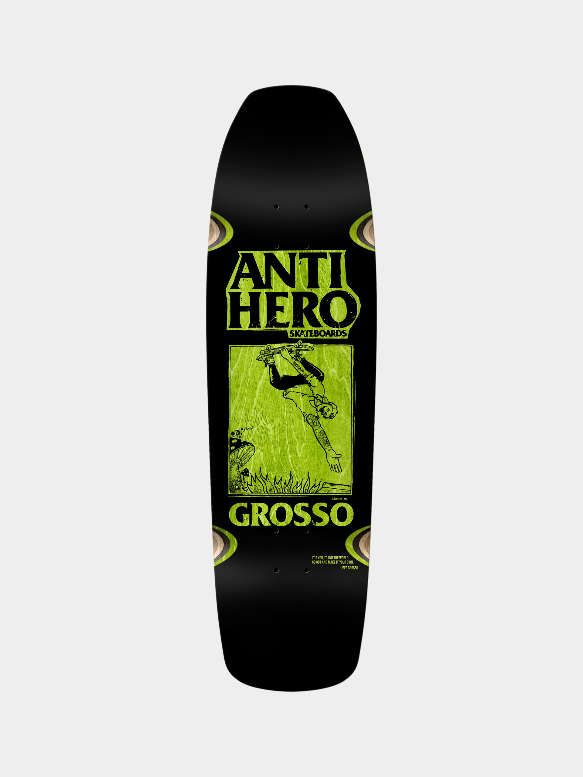 Gördeszka lap Antihero SSD25 Gross Blk WW