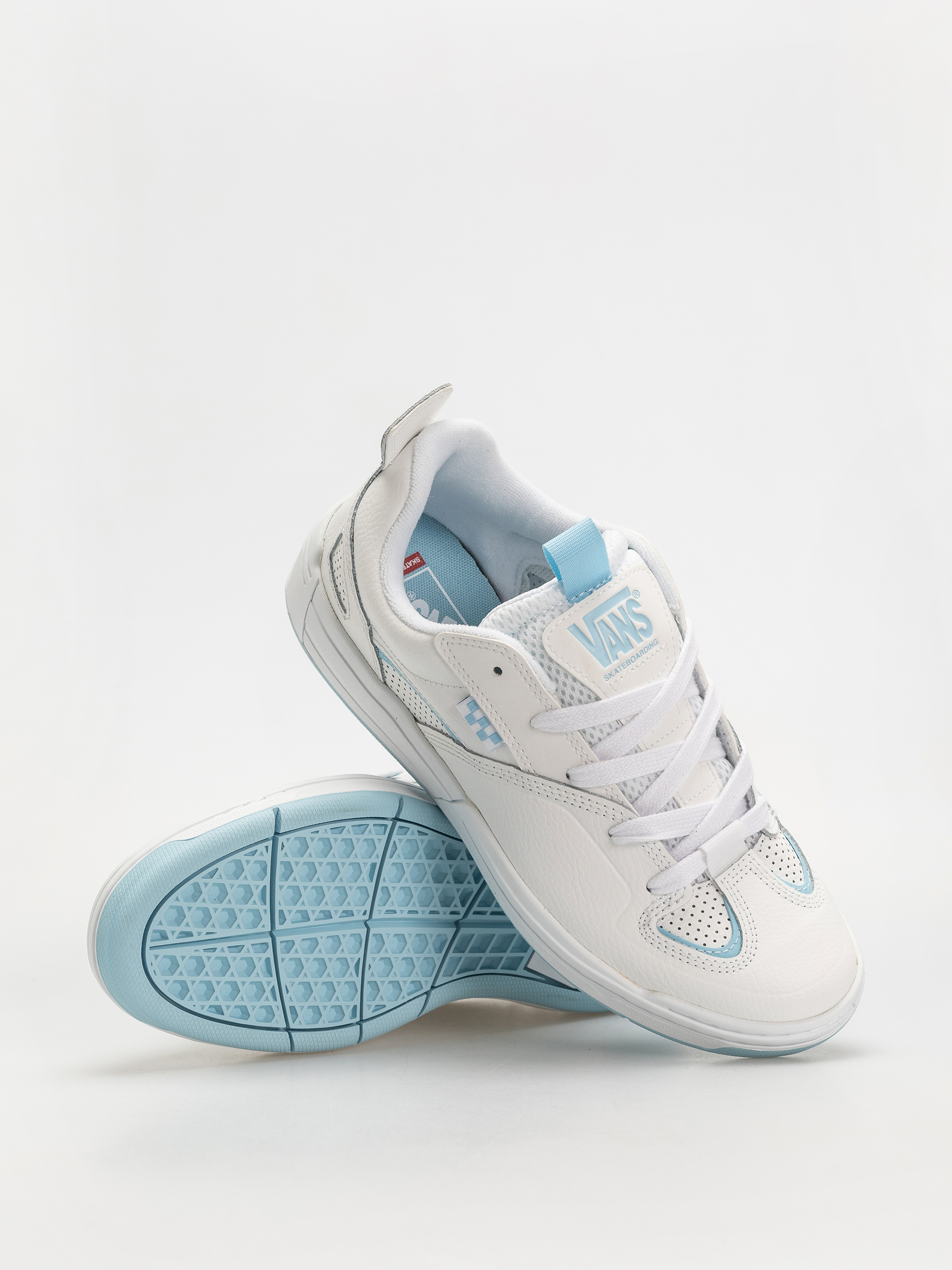 Vans Skate Mixxa Cipők (white/baby blue)