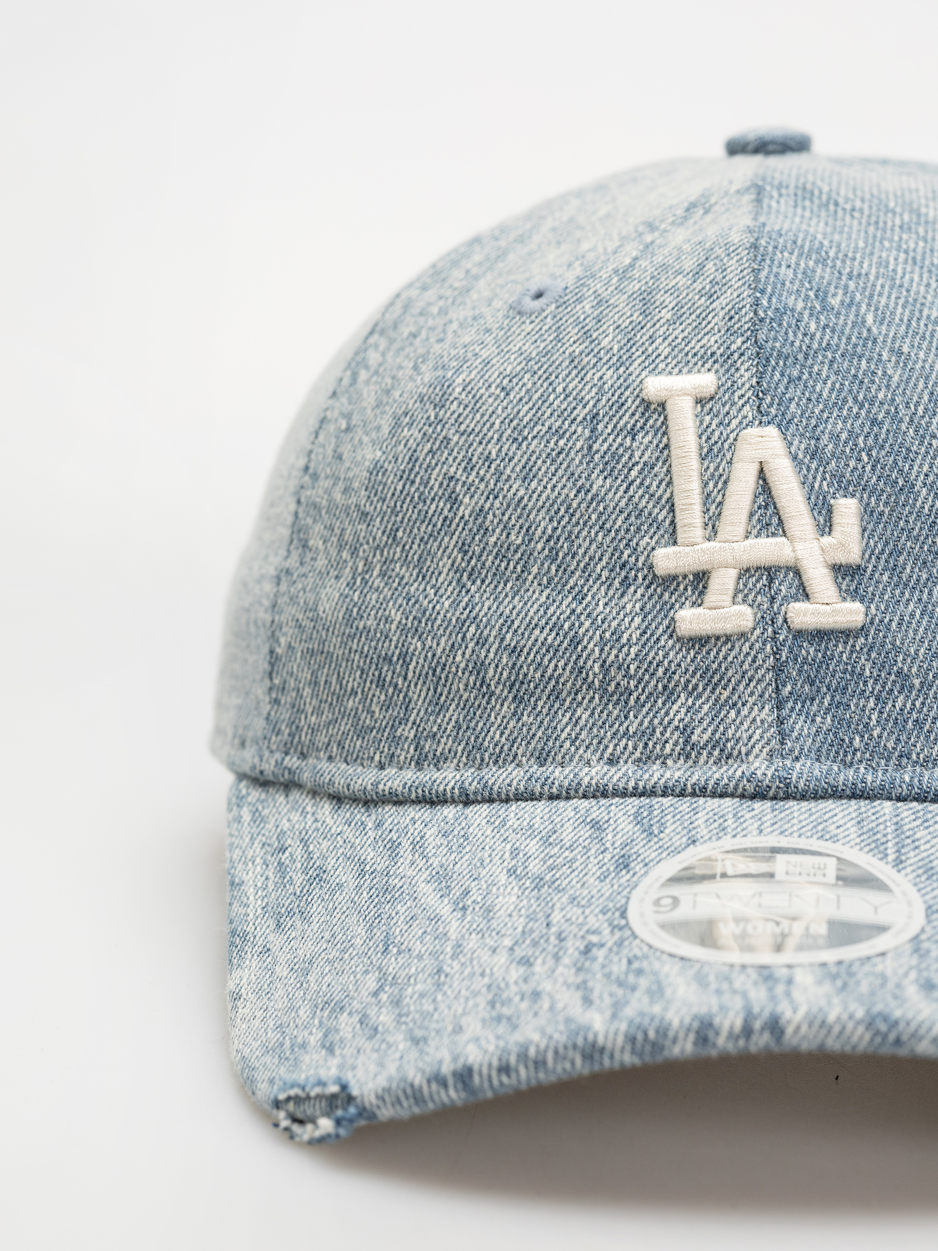 New Era Acid Denim 9Twenty La Dodgers Wmn Baseball sapka (pastel blue)