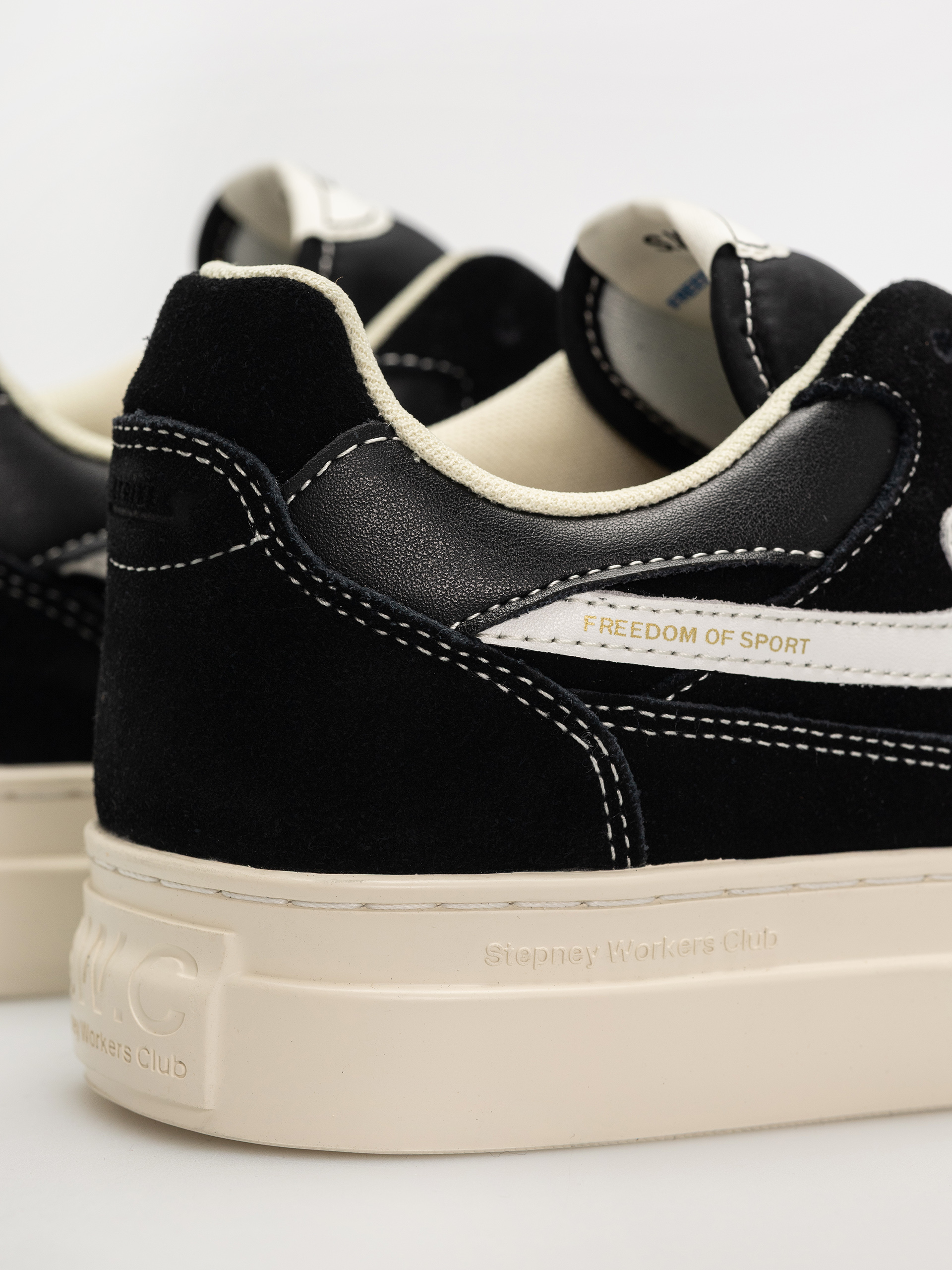 Stepney Workers Club Pearl S-Strike Cipők (black white)