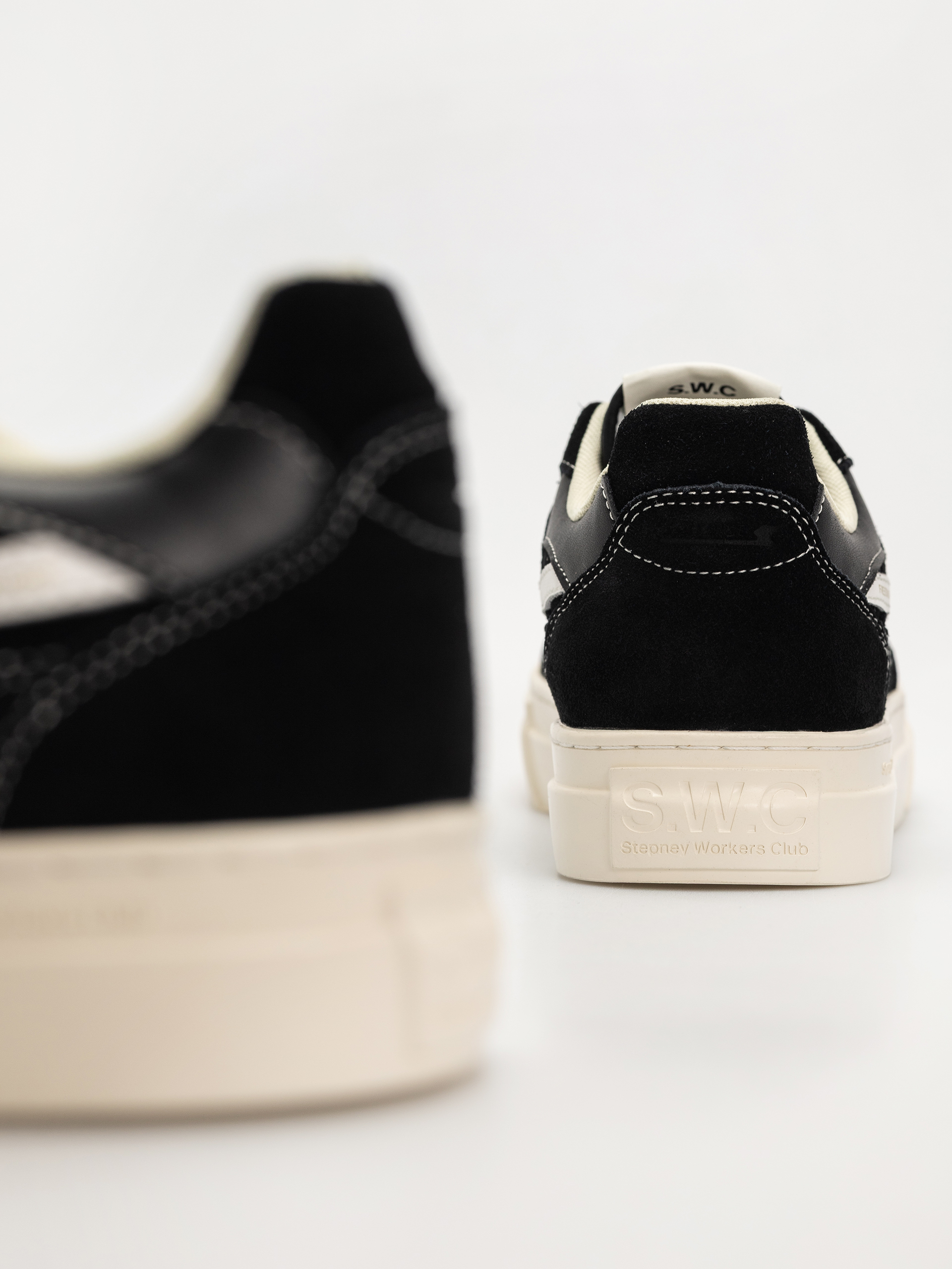 Stepney Workers Club Pearl S-Strike Cipők (black white)