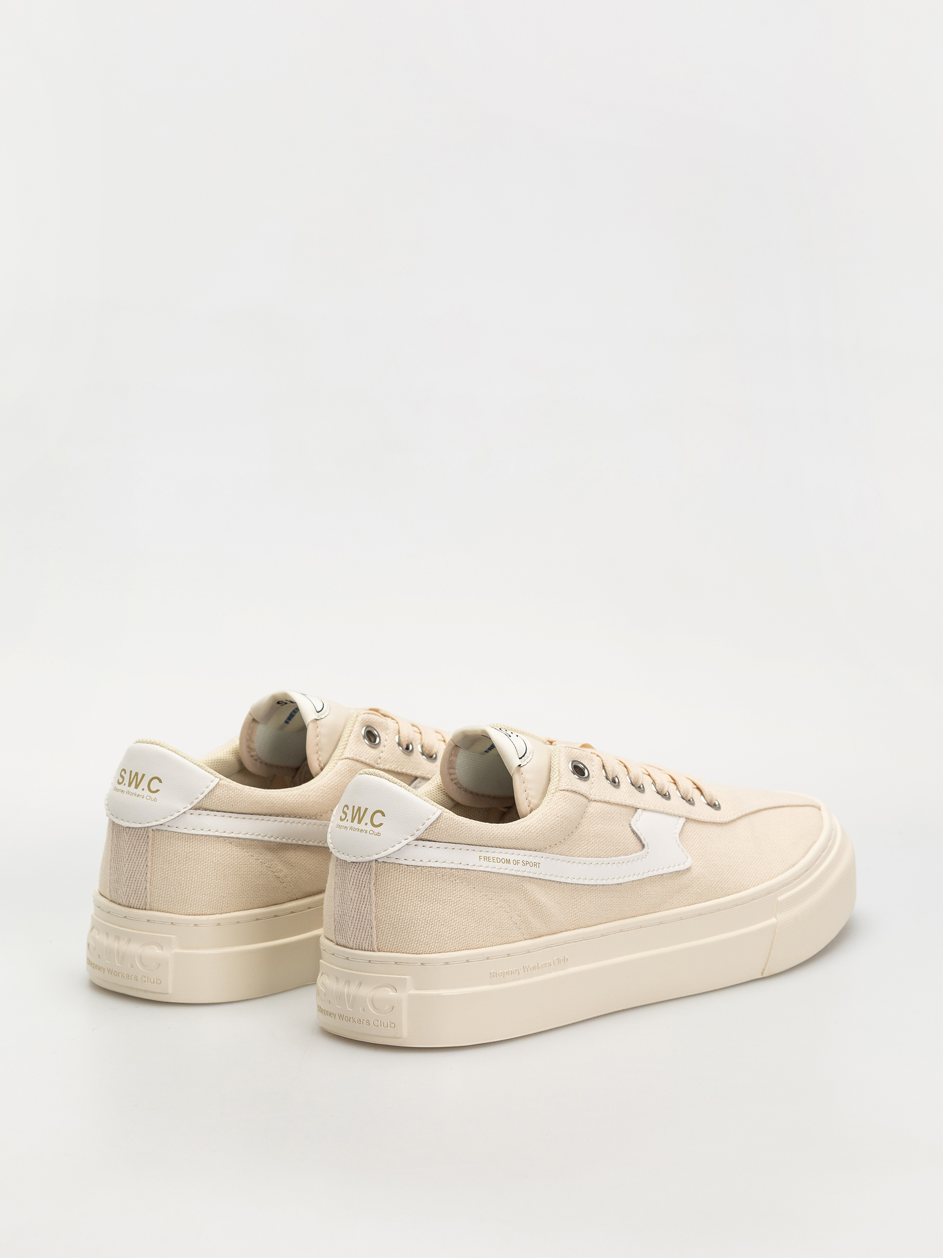 Stepney Workers Club Dellow S-Strike Cup Cipők (ecru white)