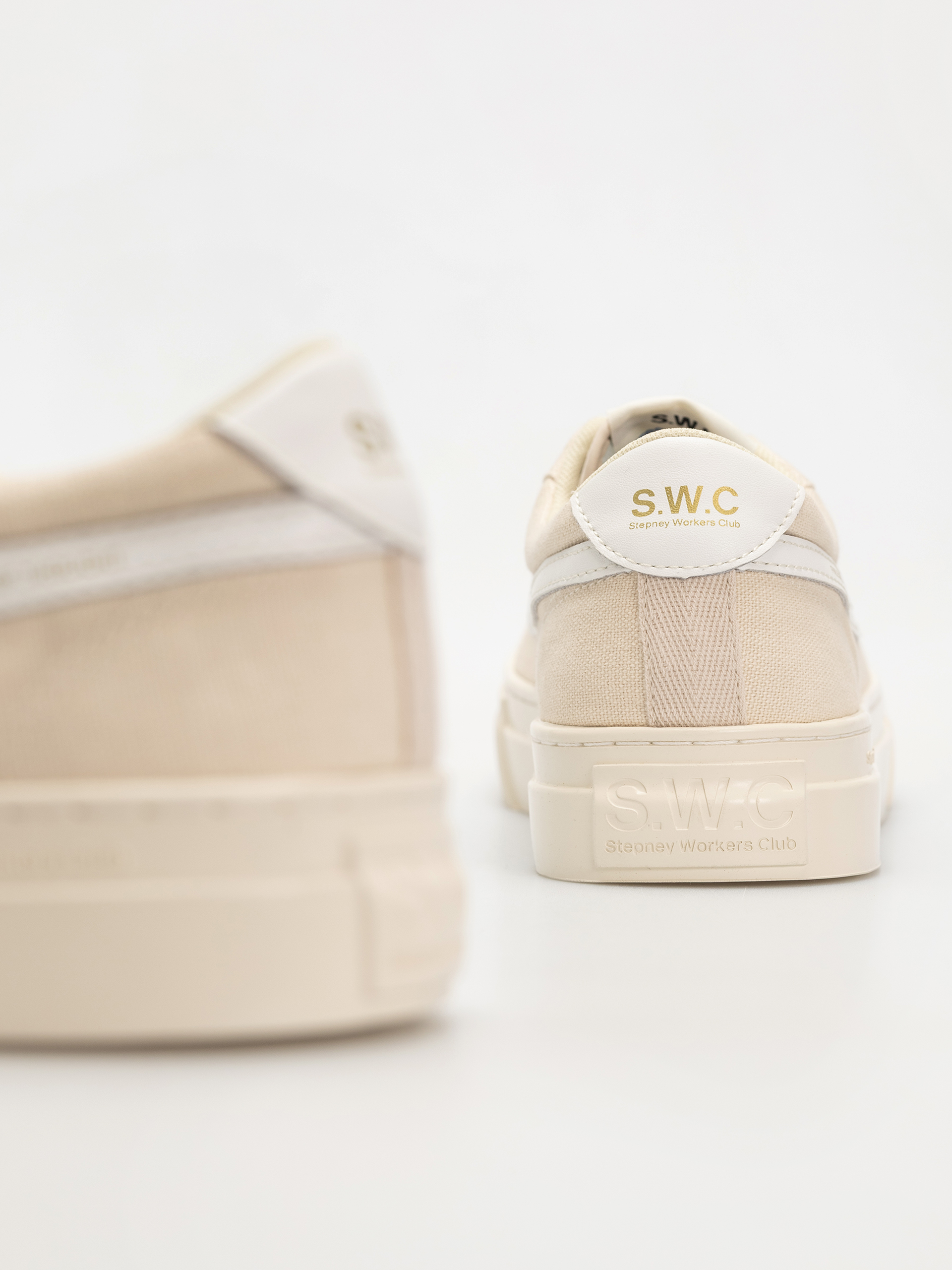 Stepney Workers Club Dellow S-Strike Cup Cipők (ecru white)