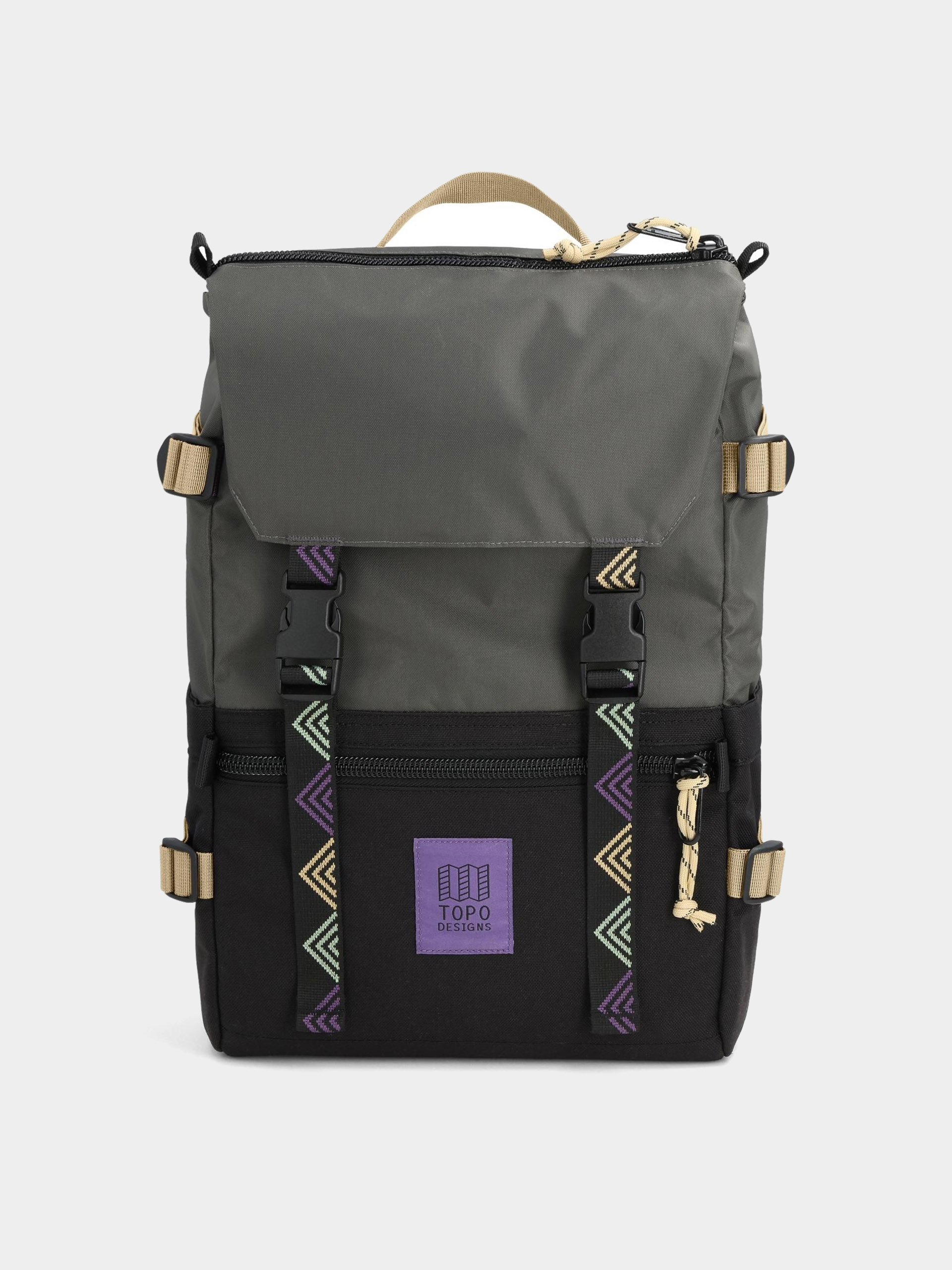 Hu00e1tizsu00e1k Topo Designs Rover Pack Classic (asphalt/black)