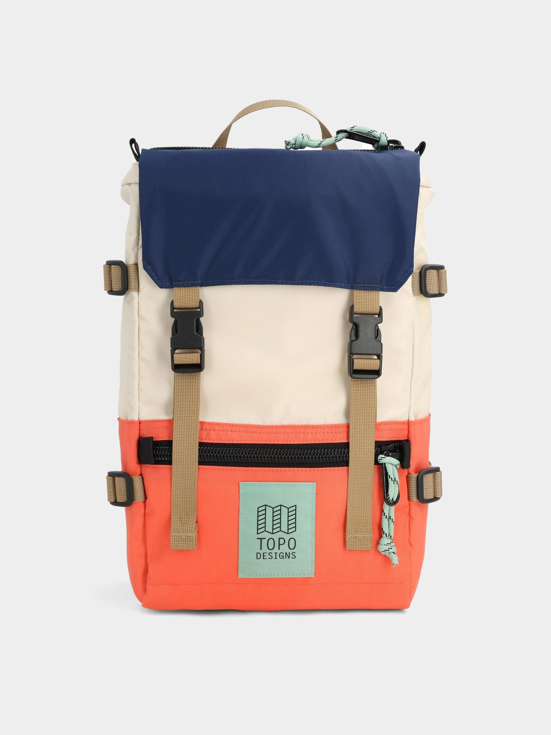 Hu00e1tizsu00e1k Topo Designs Rover Pack Classic (almond/emberglow)