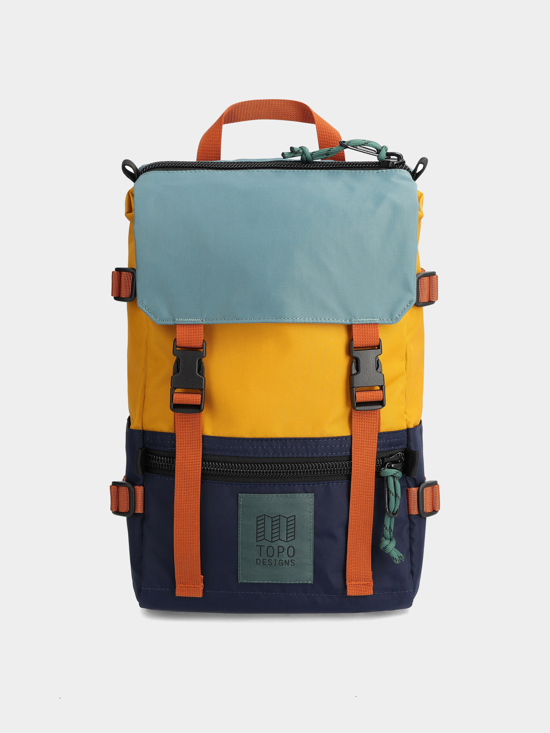 Hu00e1tizsu00e1k Topo Designs Rover Pack Mini (navy/mustard)