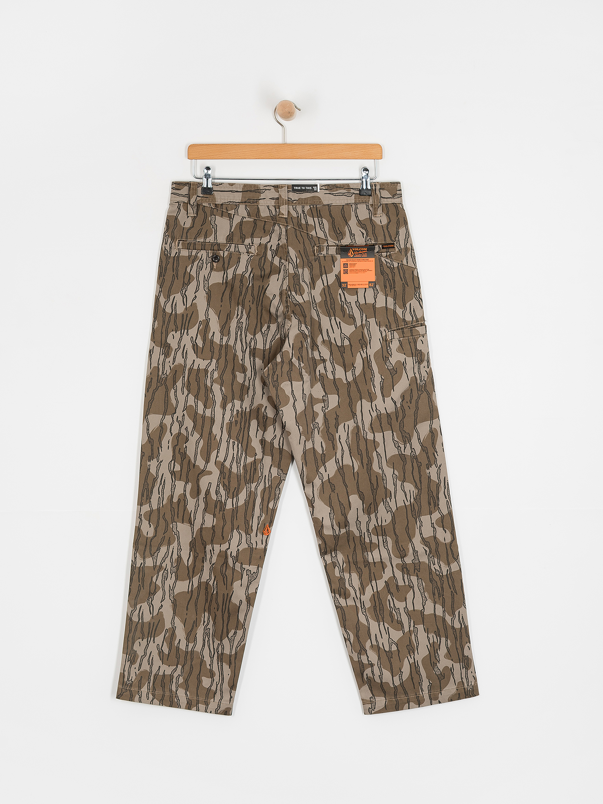 Kisnadrág Volcom Frickin Skate Work Chino (brindle)