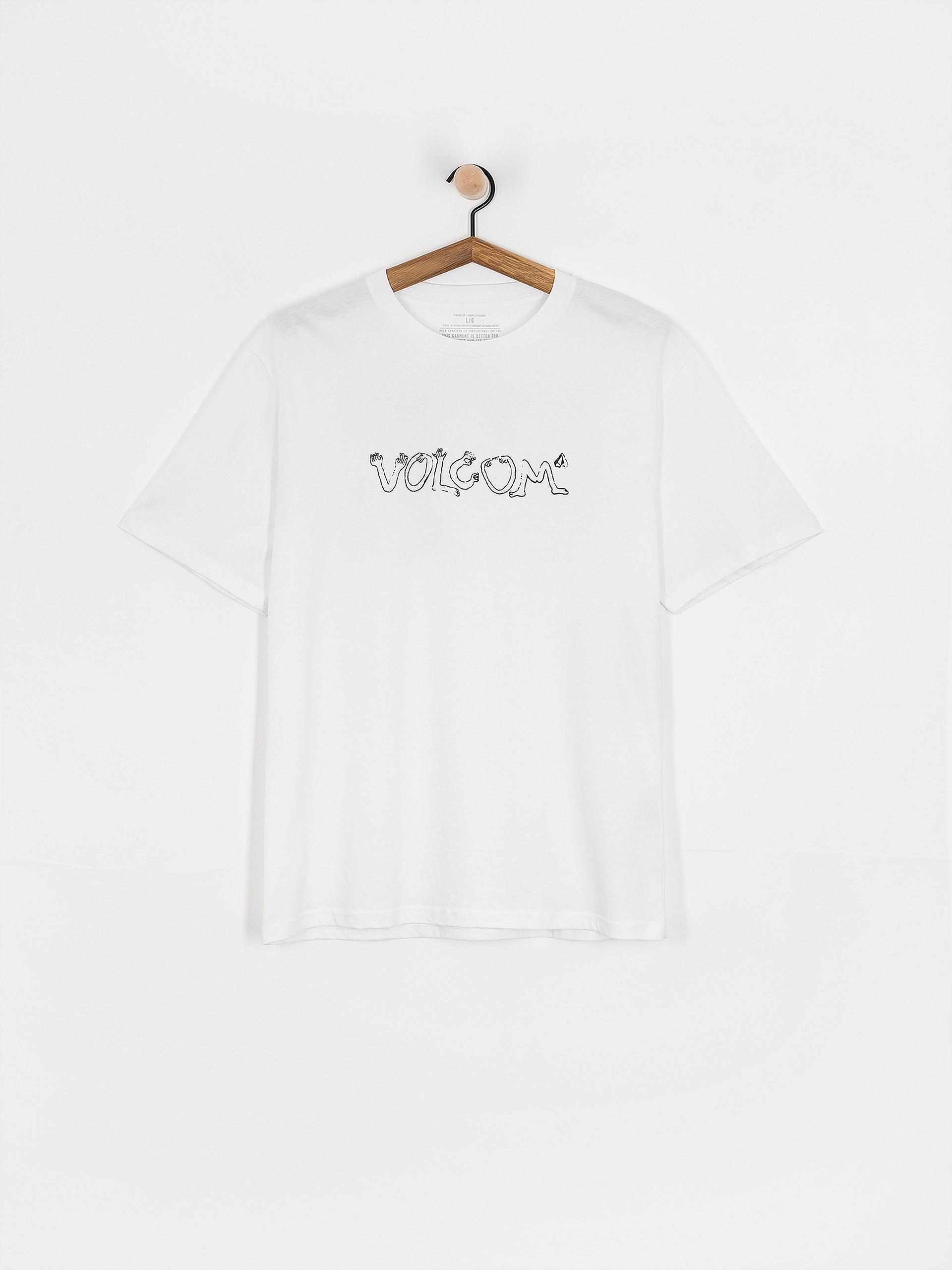 Póló Volcom Crazybal Bsc (white)